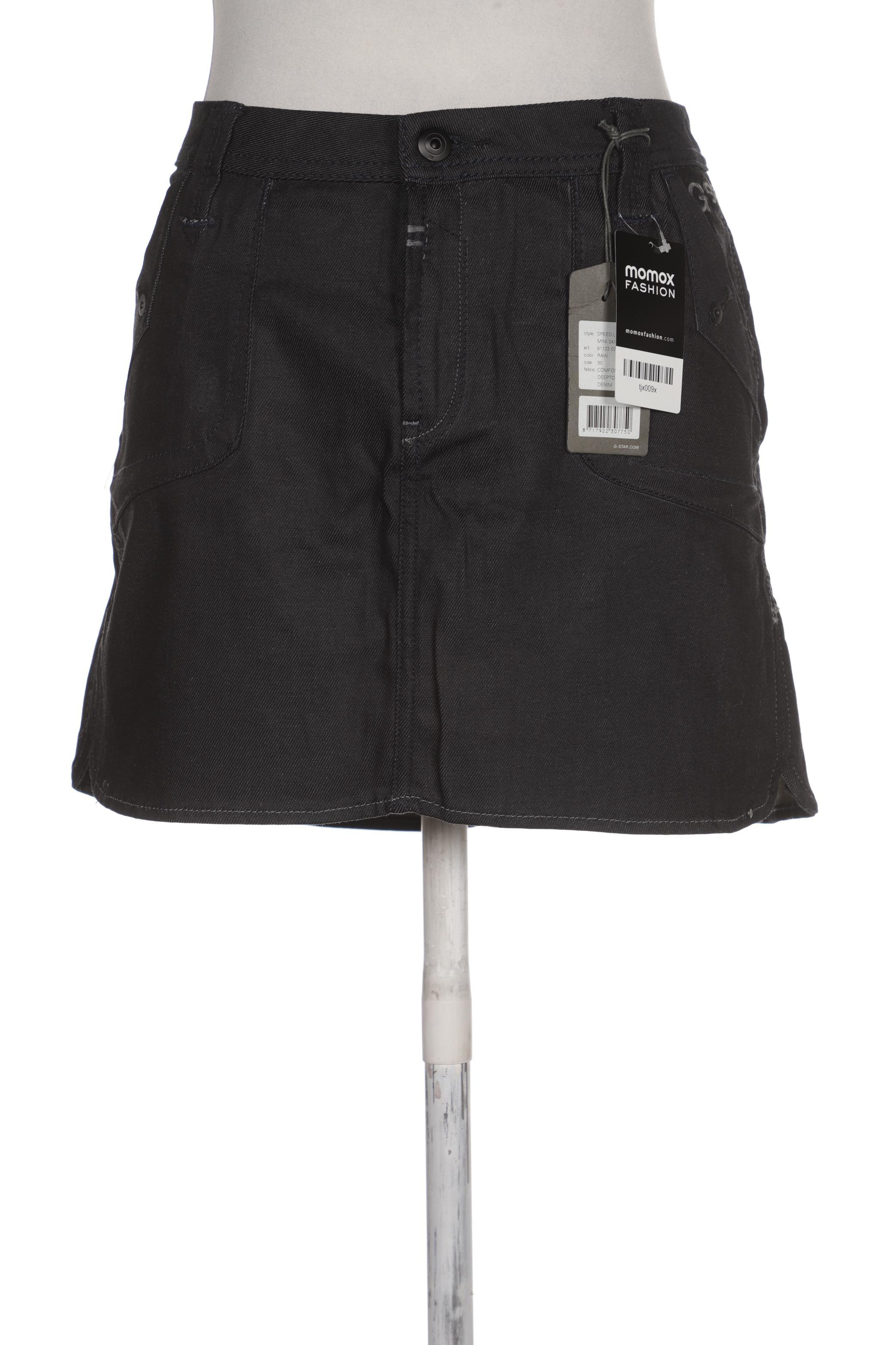 

G-STAR RAW Damen Rock, schwarz