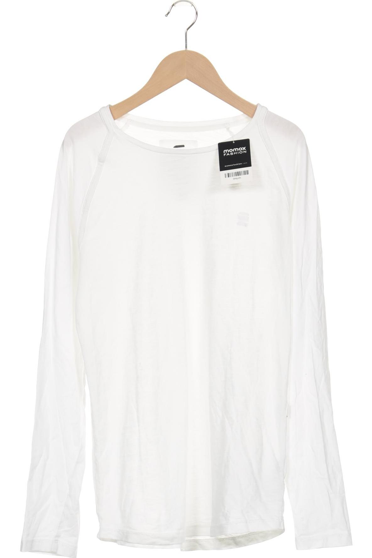 

G Star RAW Herren Langarmshirt, weiß, Gr. 44