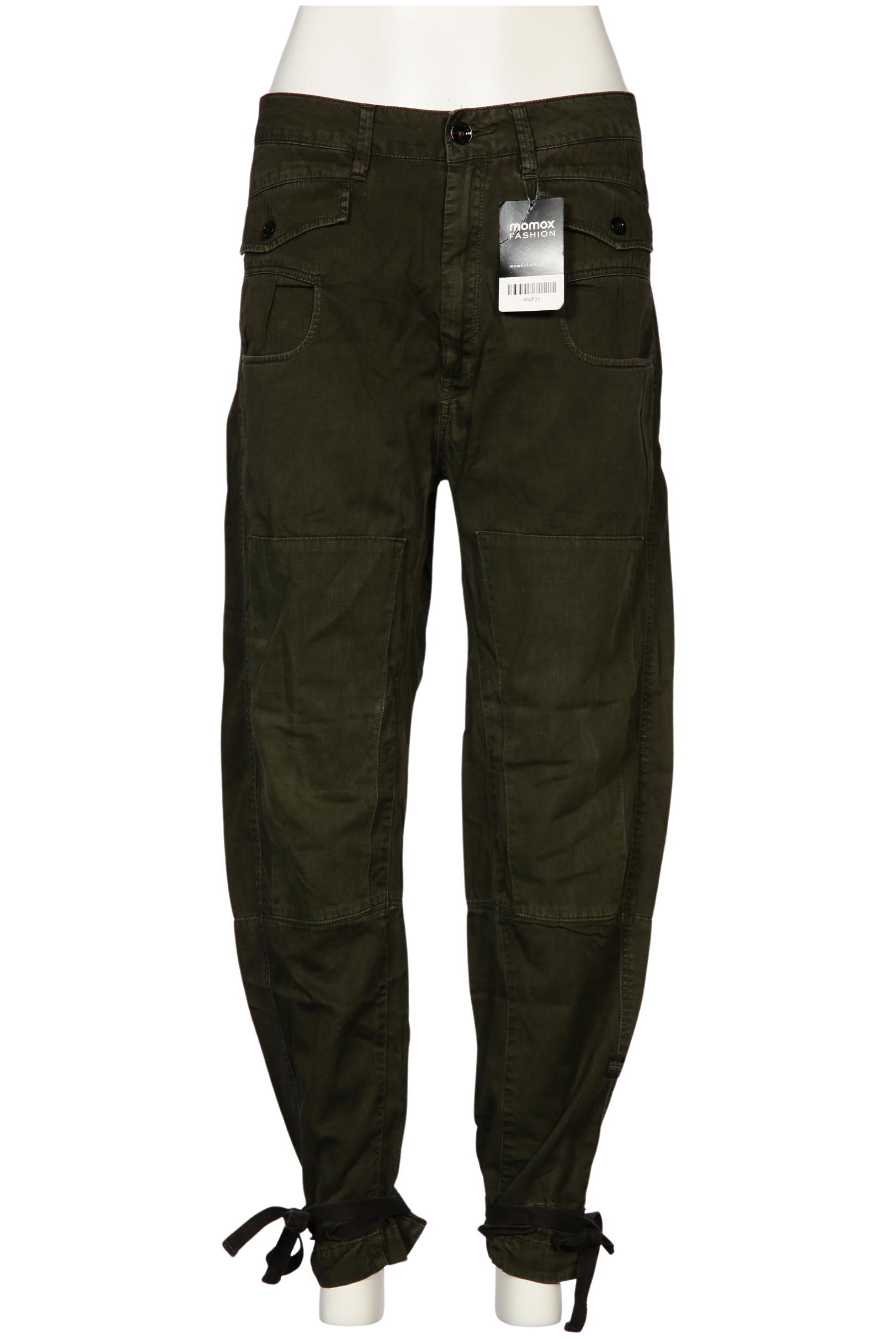 

G Star RAW Damen Stoffhose, grün, Gr. 28