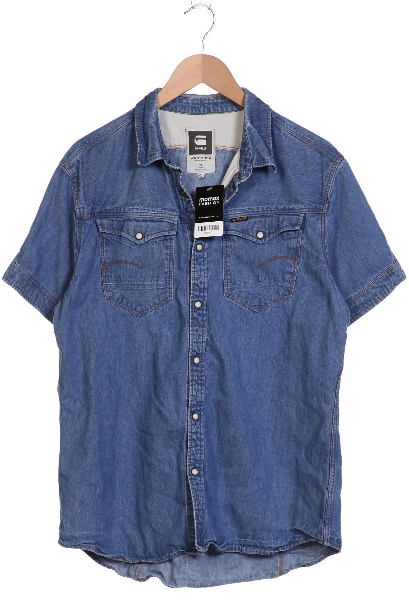 

G STAR RAW Herren Hemd, blau