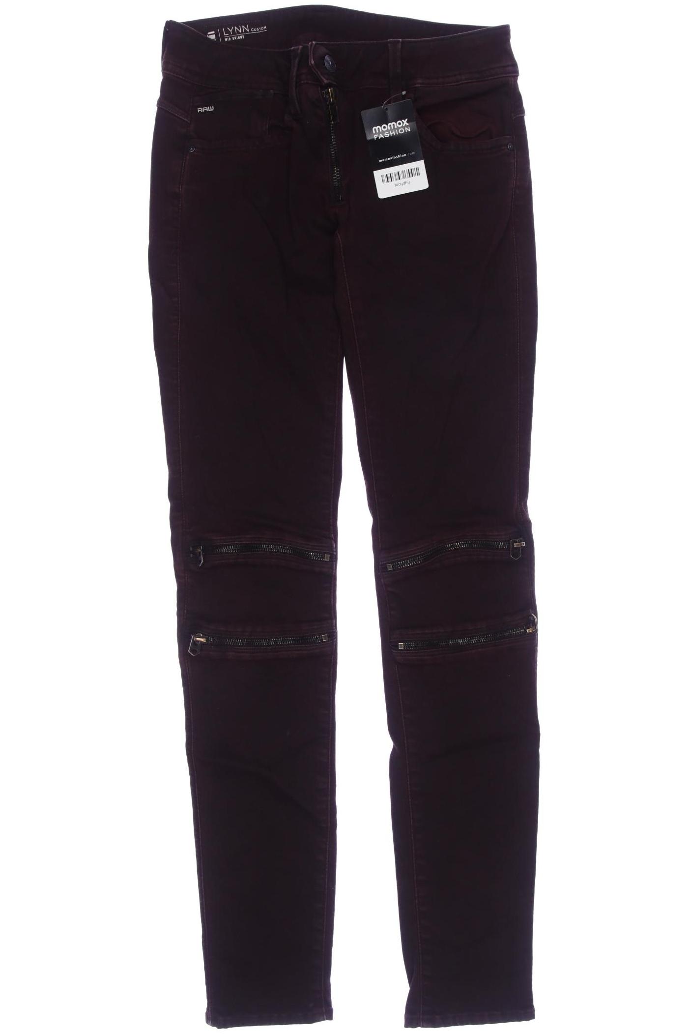 

G Star RAW Damen Jeans, bordeaux, Gr. 27