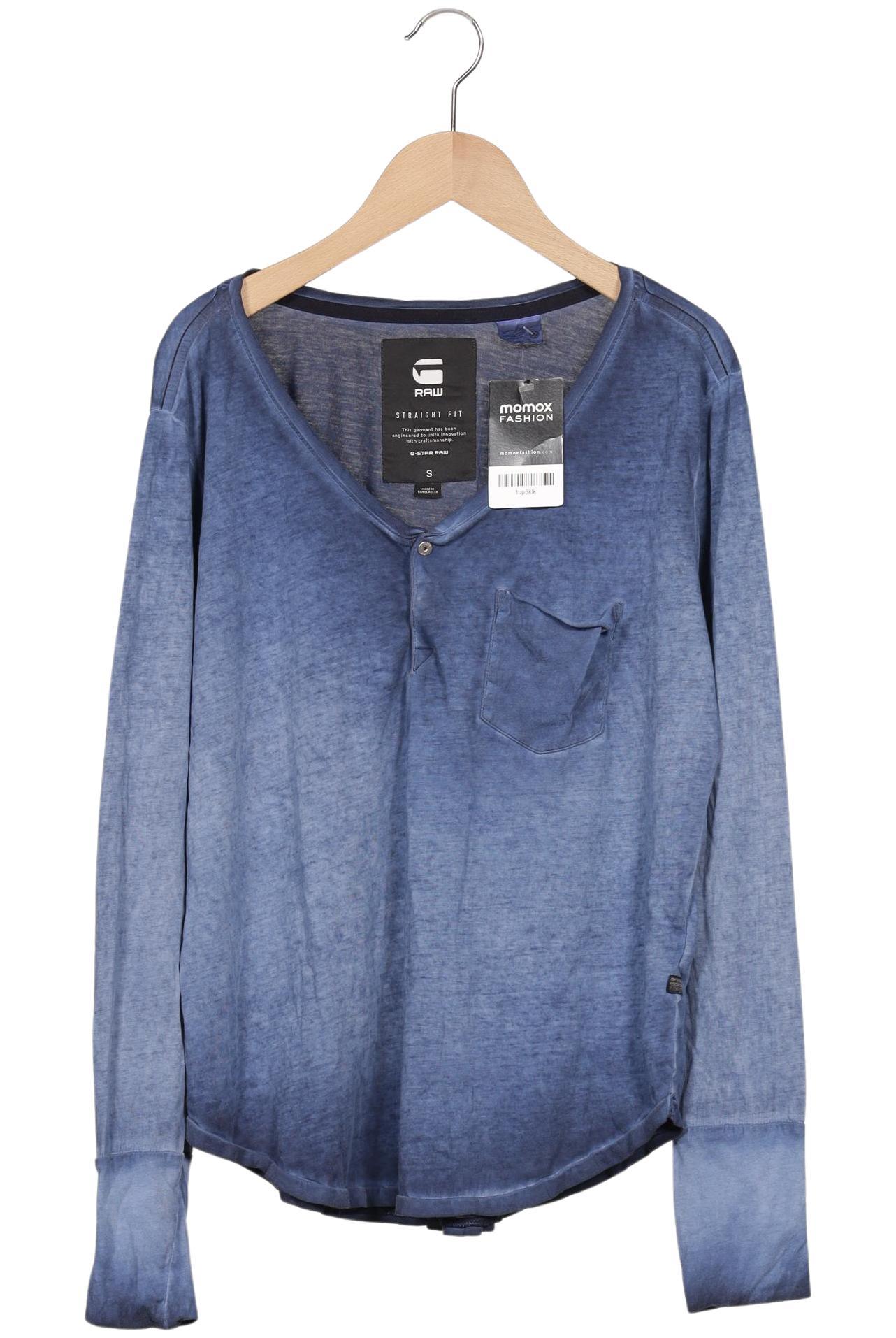 

G Star RAW Damen Langarmshirt, blau, Gr. 36