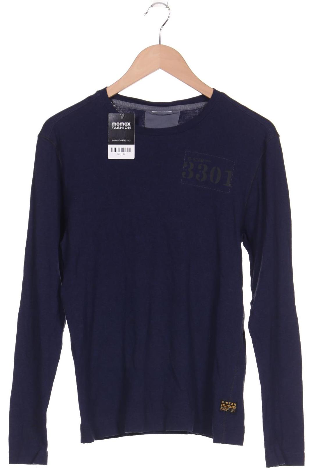 

G-STAR RAW Herren Langarmshirt, blau