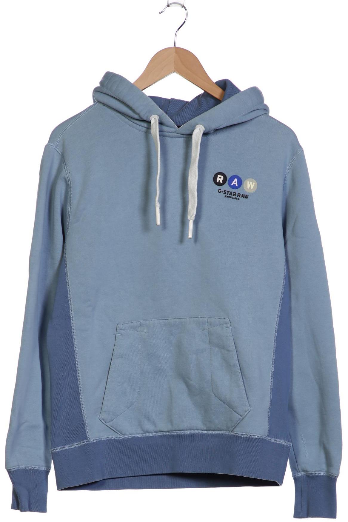 

G Star RAW Herren Kapuzenpullover, hellblau, Gr. 48
