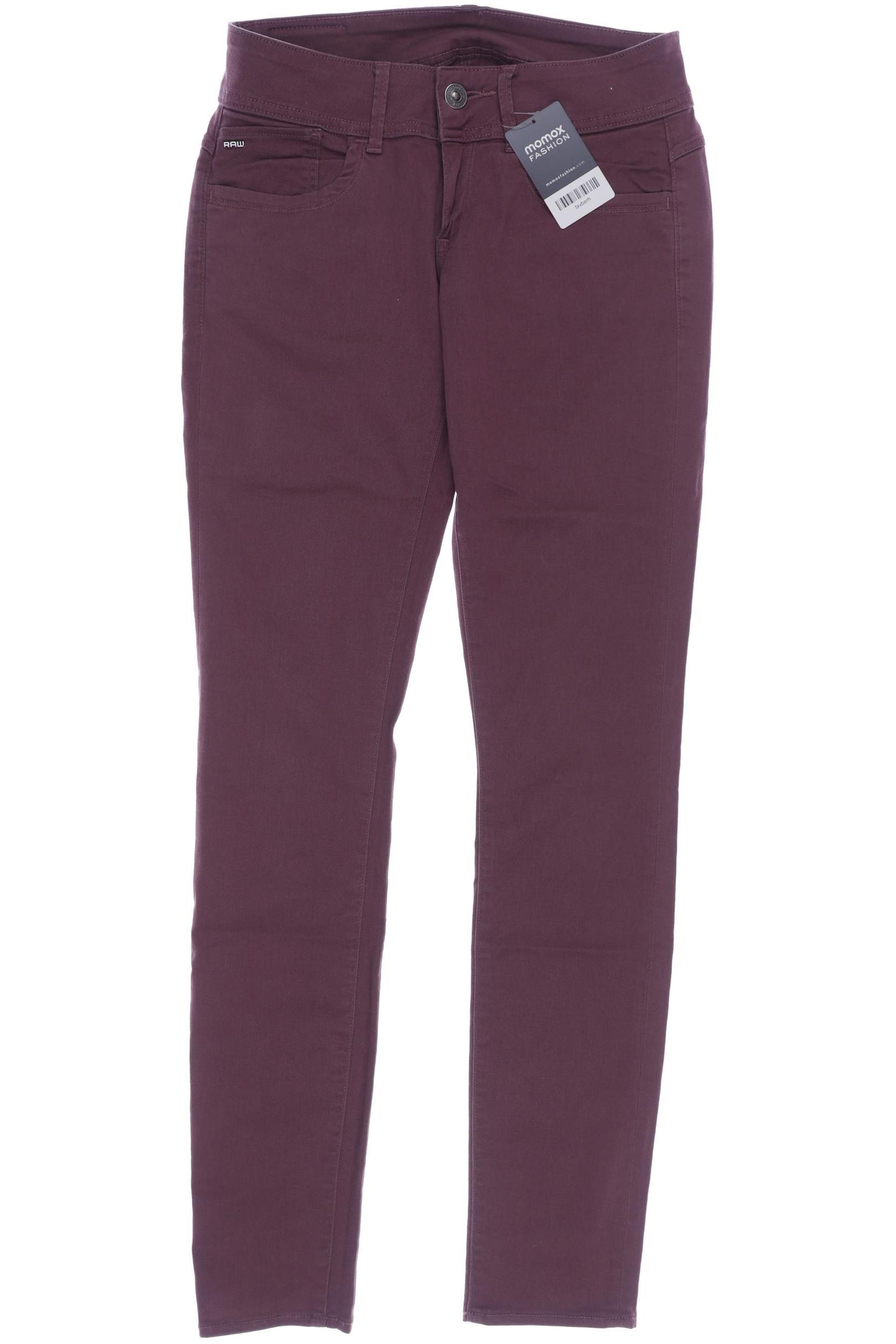 

G STAR RAW Damen Jeans, bordeaux