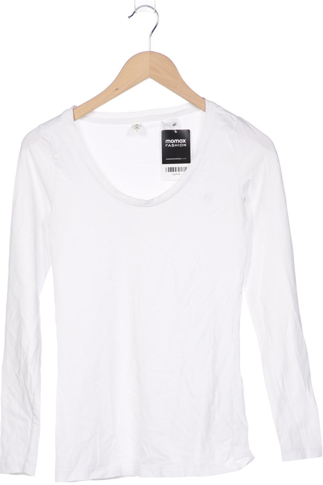 

G-STAR RAW Damen Langarmshirt, weiß