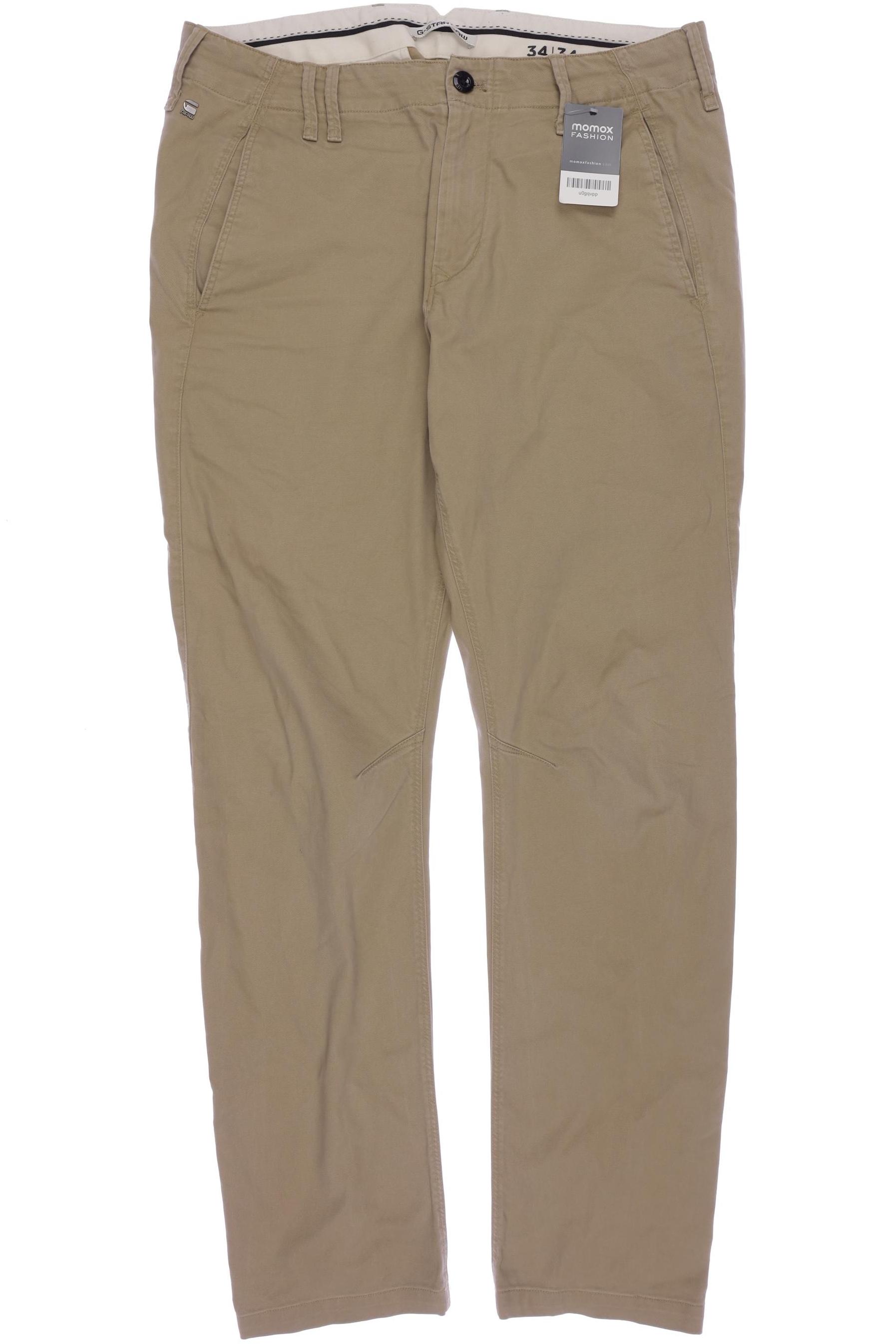

G Star RAW Herren Stoffhose, beige, Gr. 34