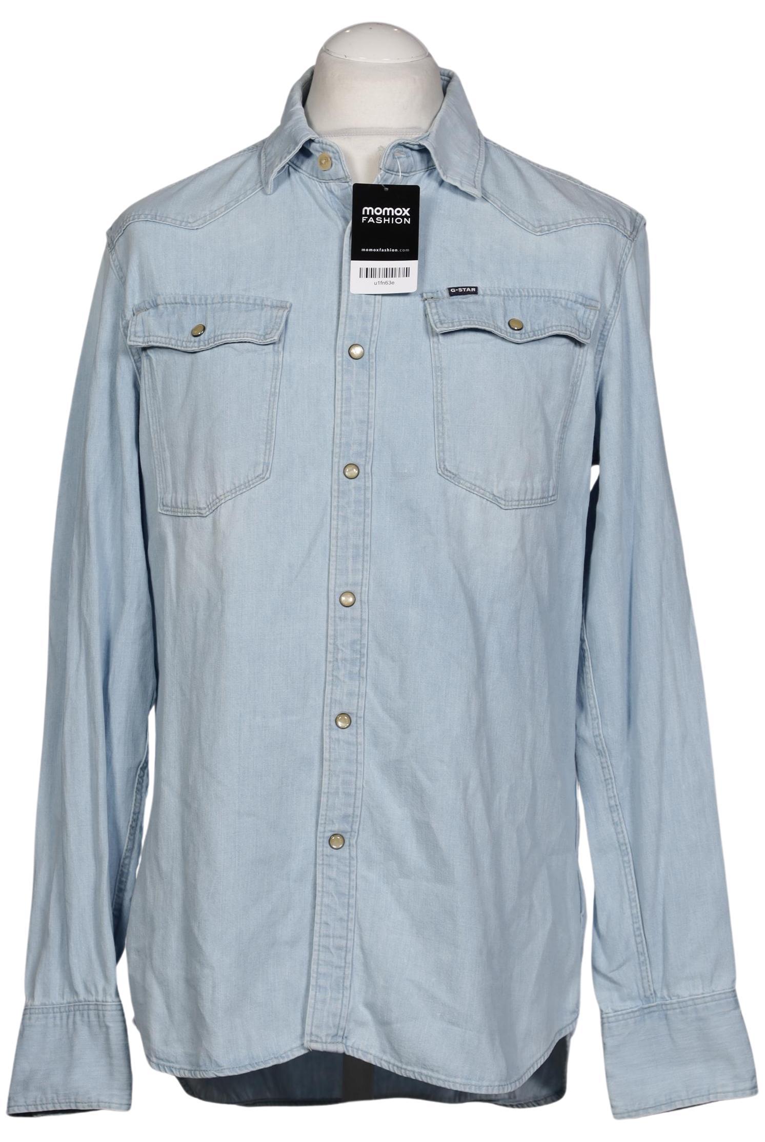 

G Star RAW Herren Hemd, hellblau, Gr. 52