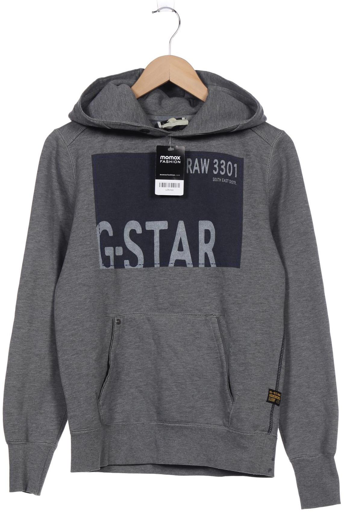 

G STAR RAW Herren Kapuzenpullover, grau