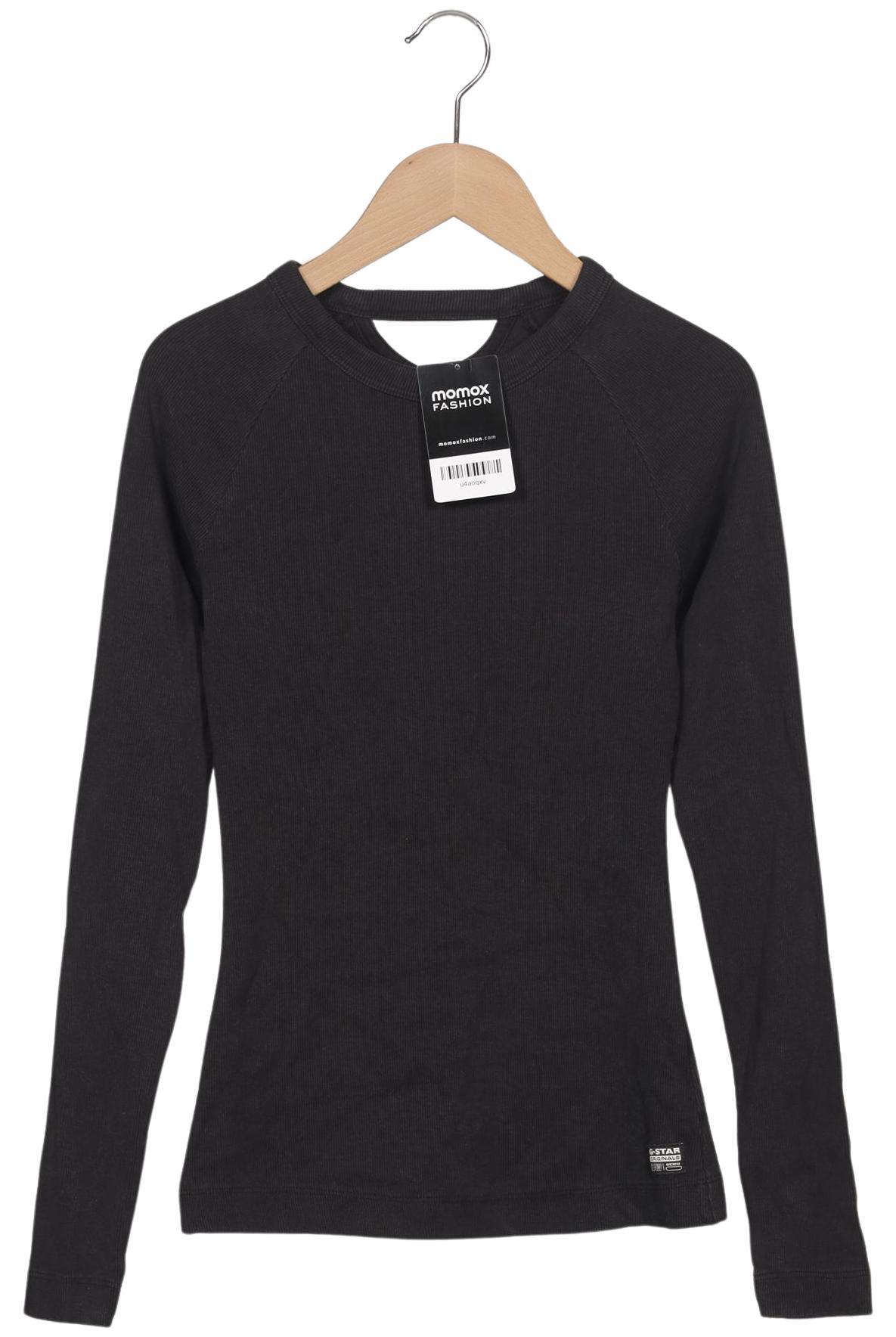 

G Star RAW Damen Langarmshirt, schwarz, Gr. 34