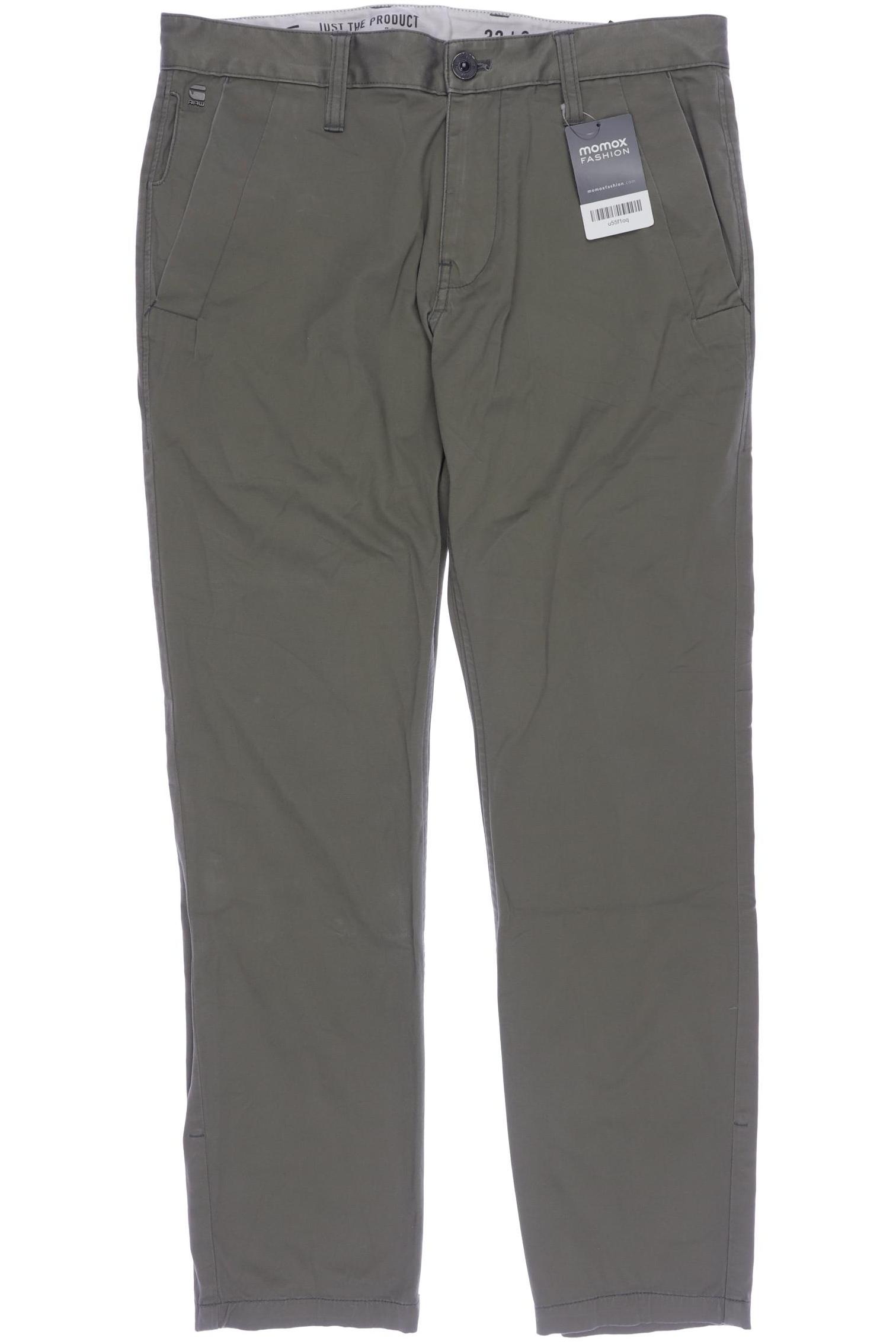 

G Star RAW Herren Stoffhose, grün, Gr. 32