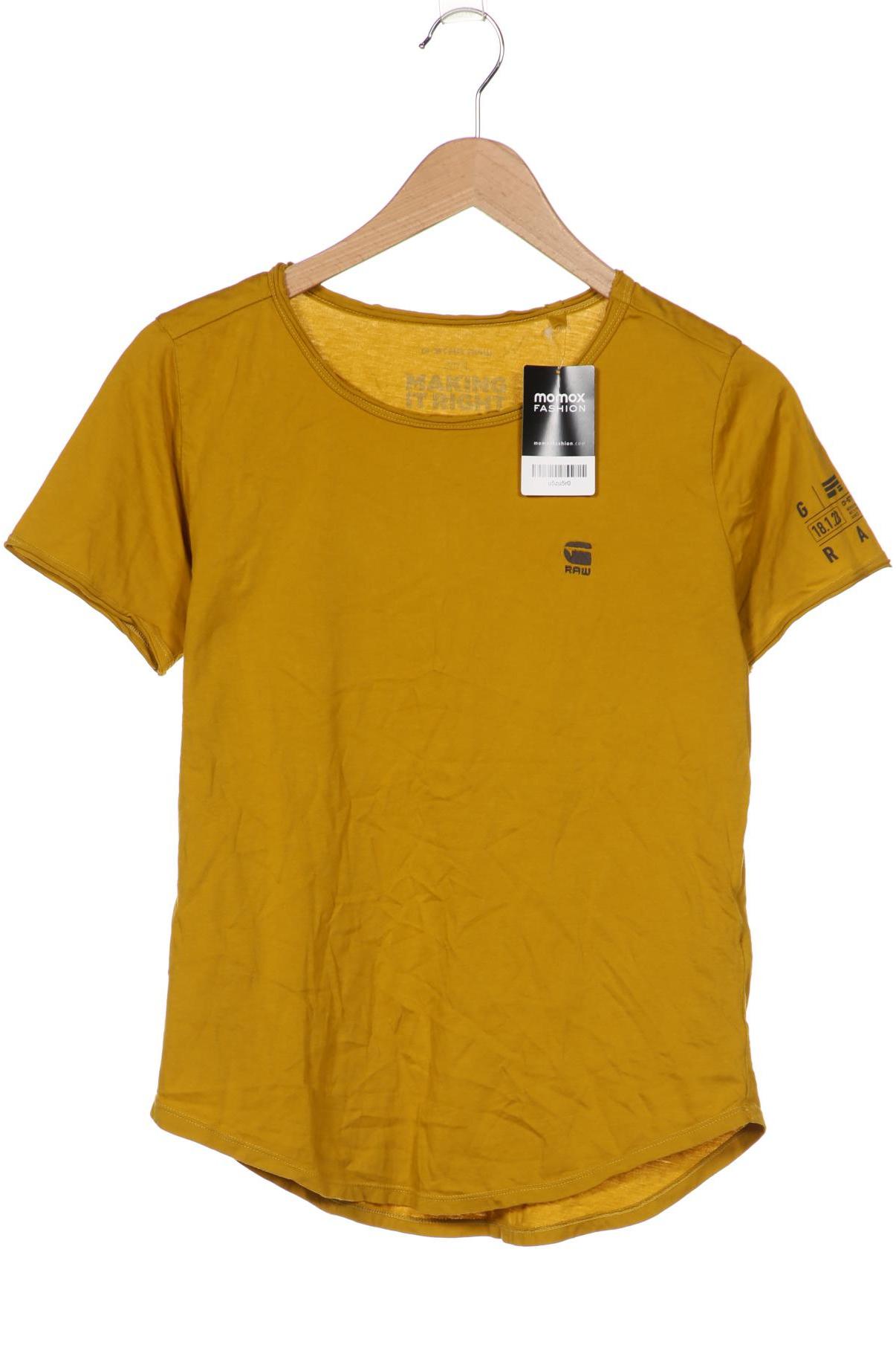 

G STAR RAW Damen T-Shirt, gelb