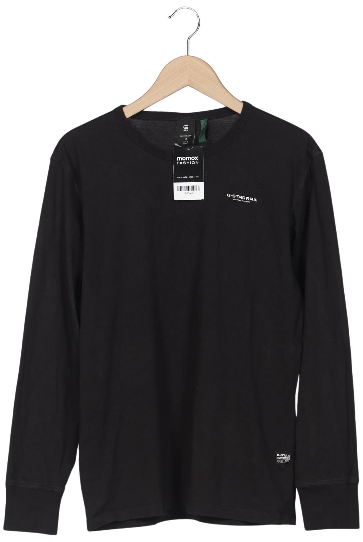 

G Star RAW Herren Langarmshirt, schwarz, Gr. 64