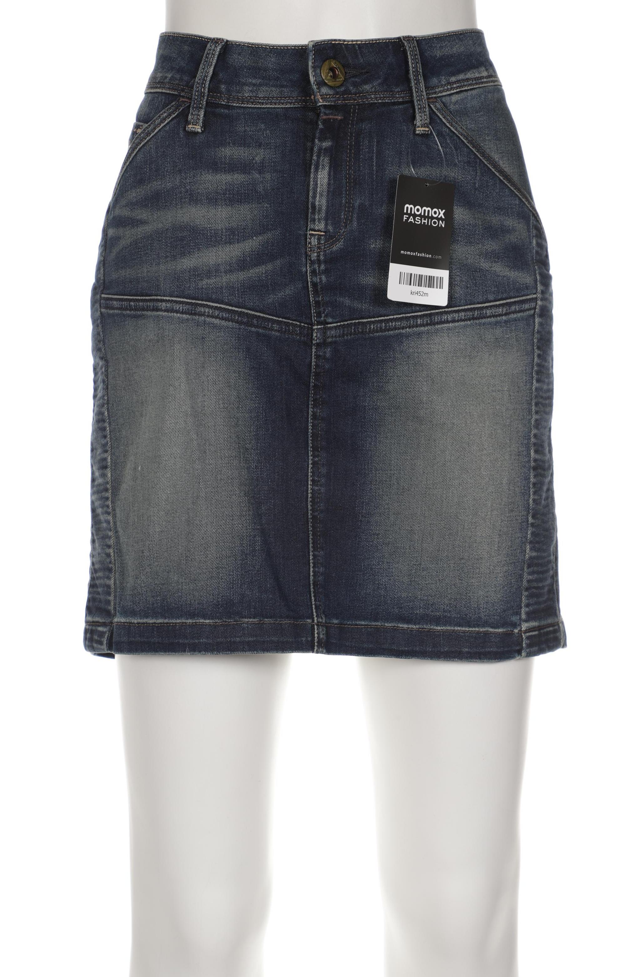 

G STAR RAW Damen Rock, marineblau