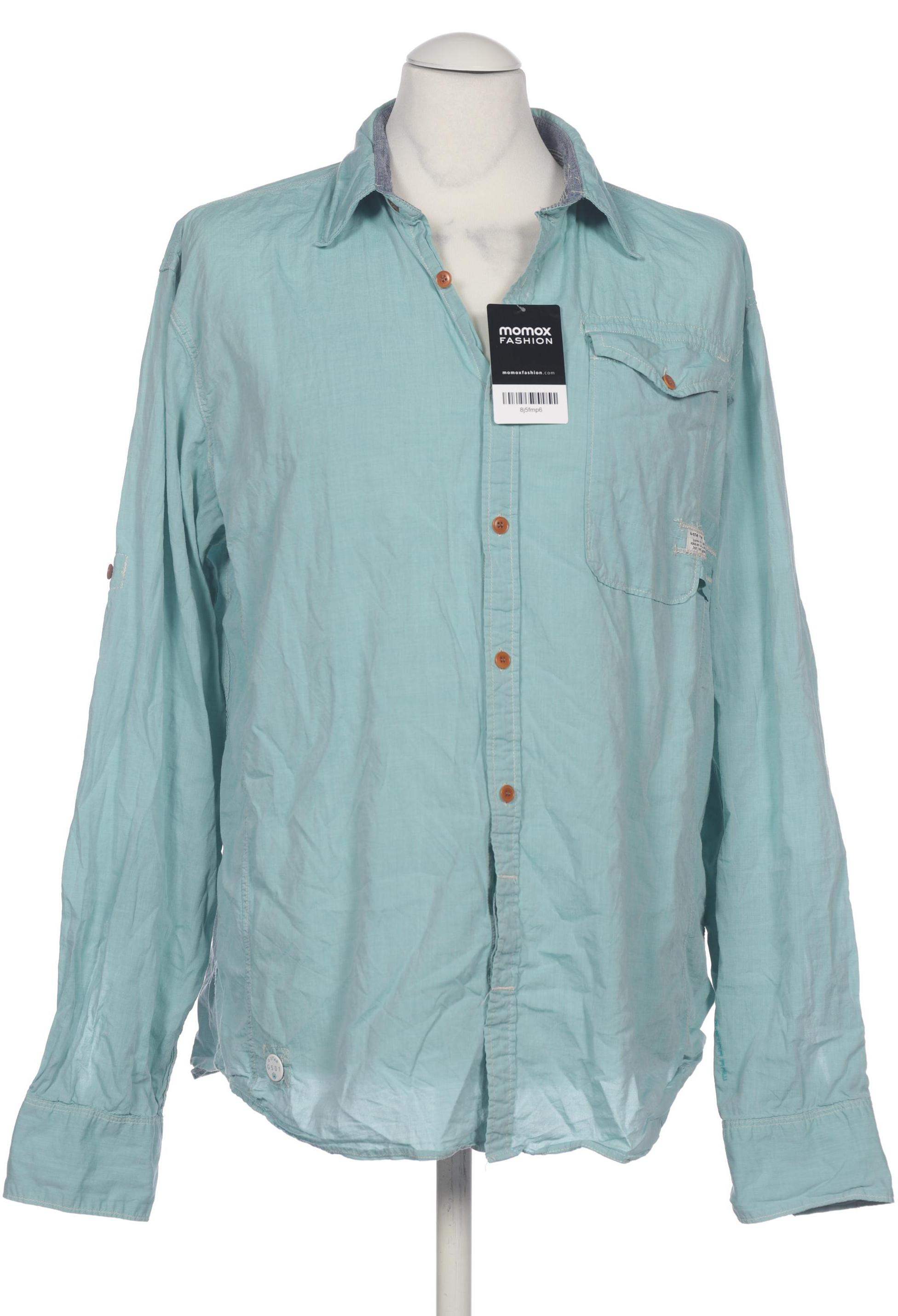 

G Star RAW Herren Hemd, türkis, Gr. 56