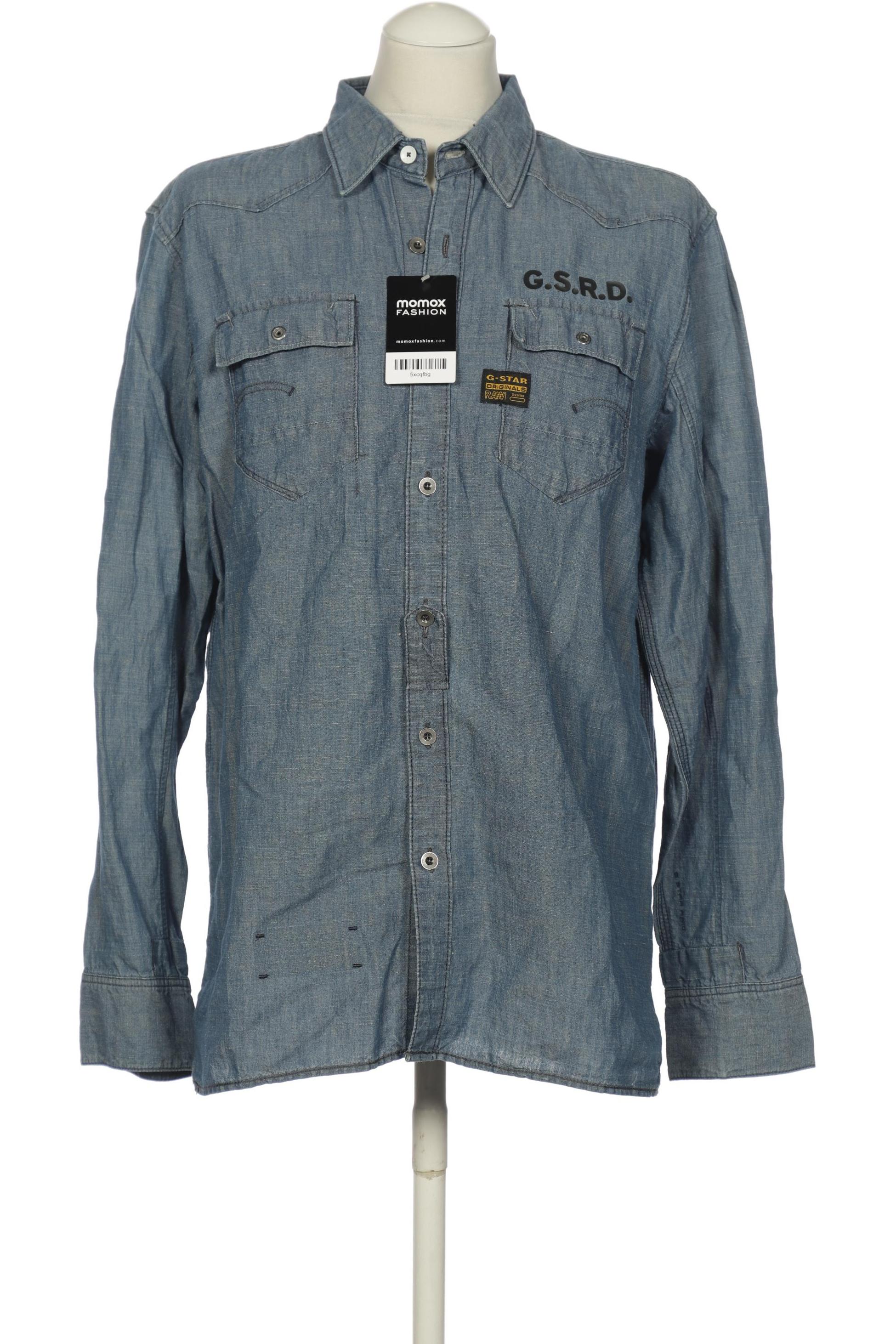 

G Star RAW Herren Hemd, blau, Gr. 54
