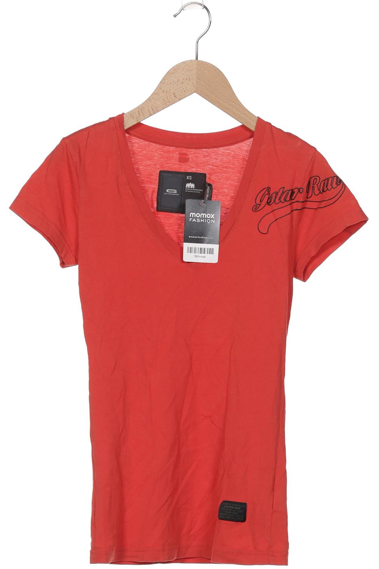

G Star RAW Damen T-Shirt, rot, Gr. 34