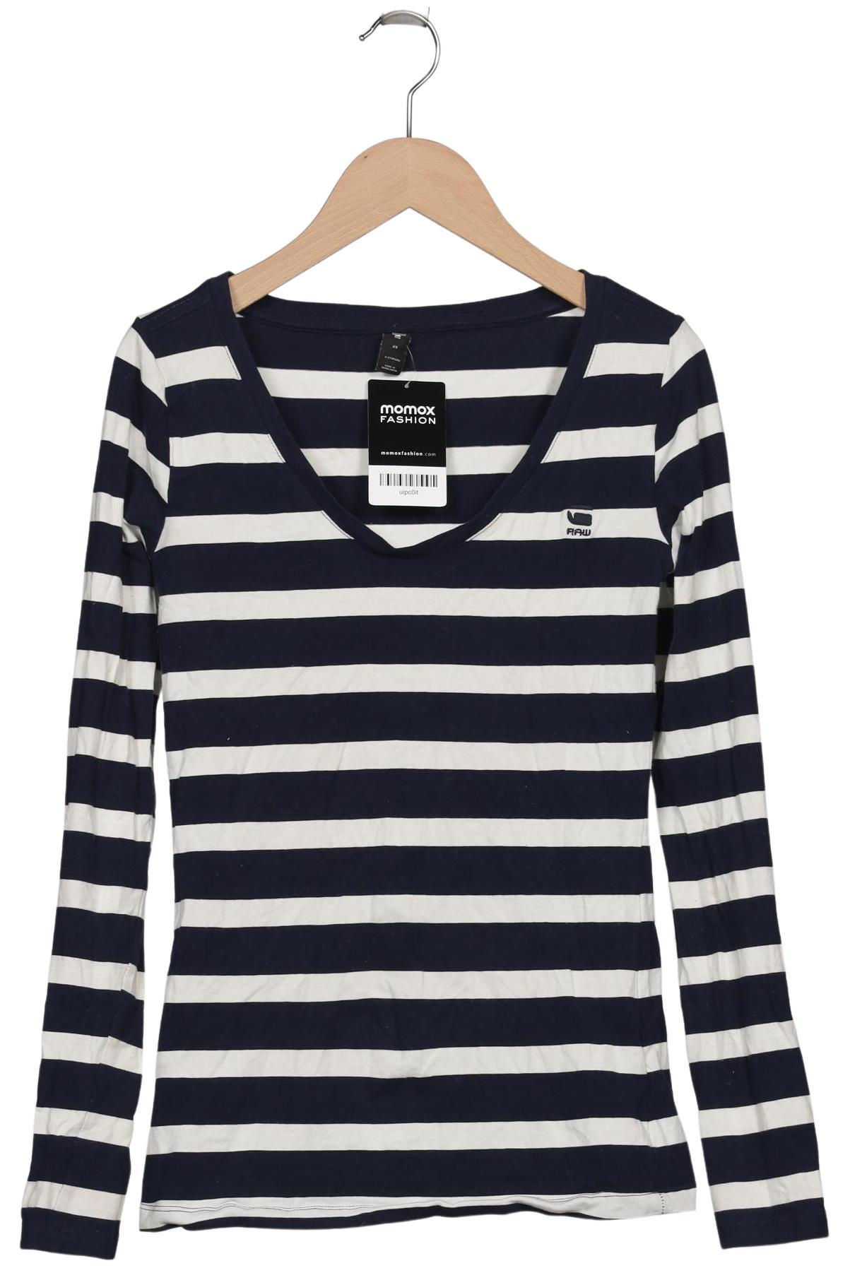 

G Star RAW Damen Langarmshirt, marineblau, Gr. 34