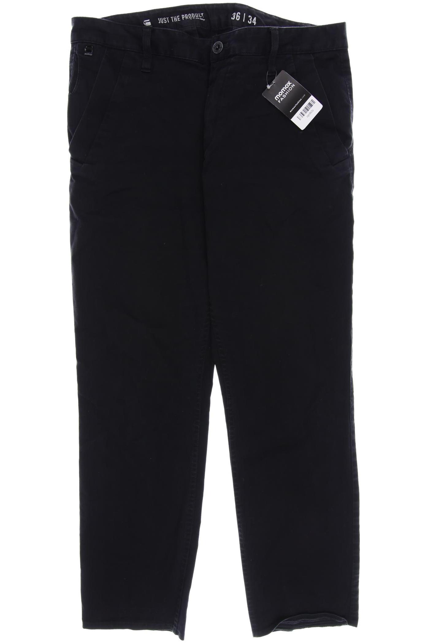 

G STAR RAW Herren Stoffhose, schwarz