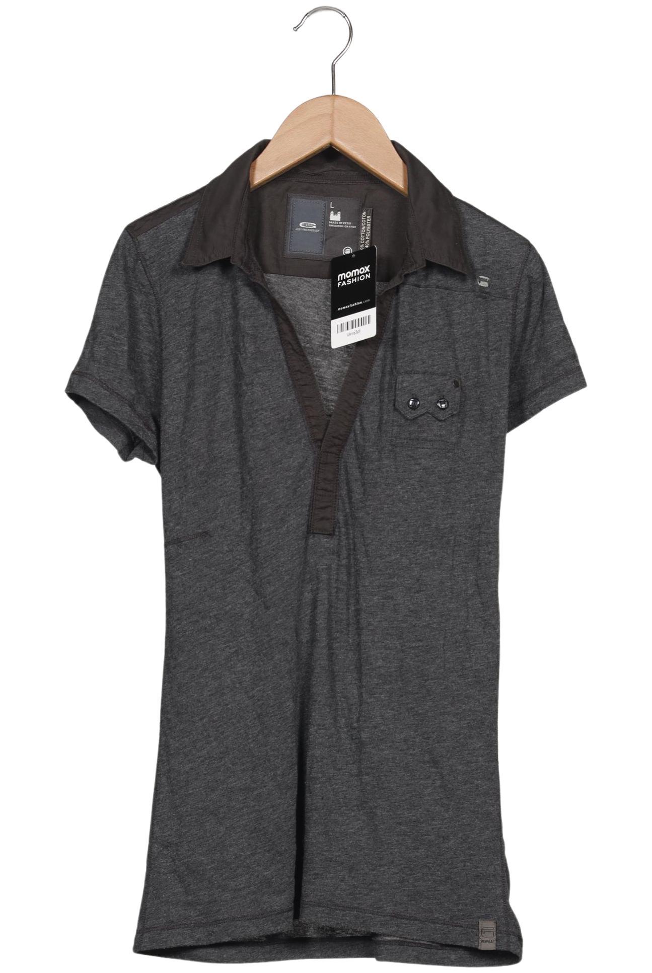 

G Star RAW Damen Poloshirt, grau, Gr. 42