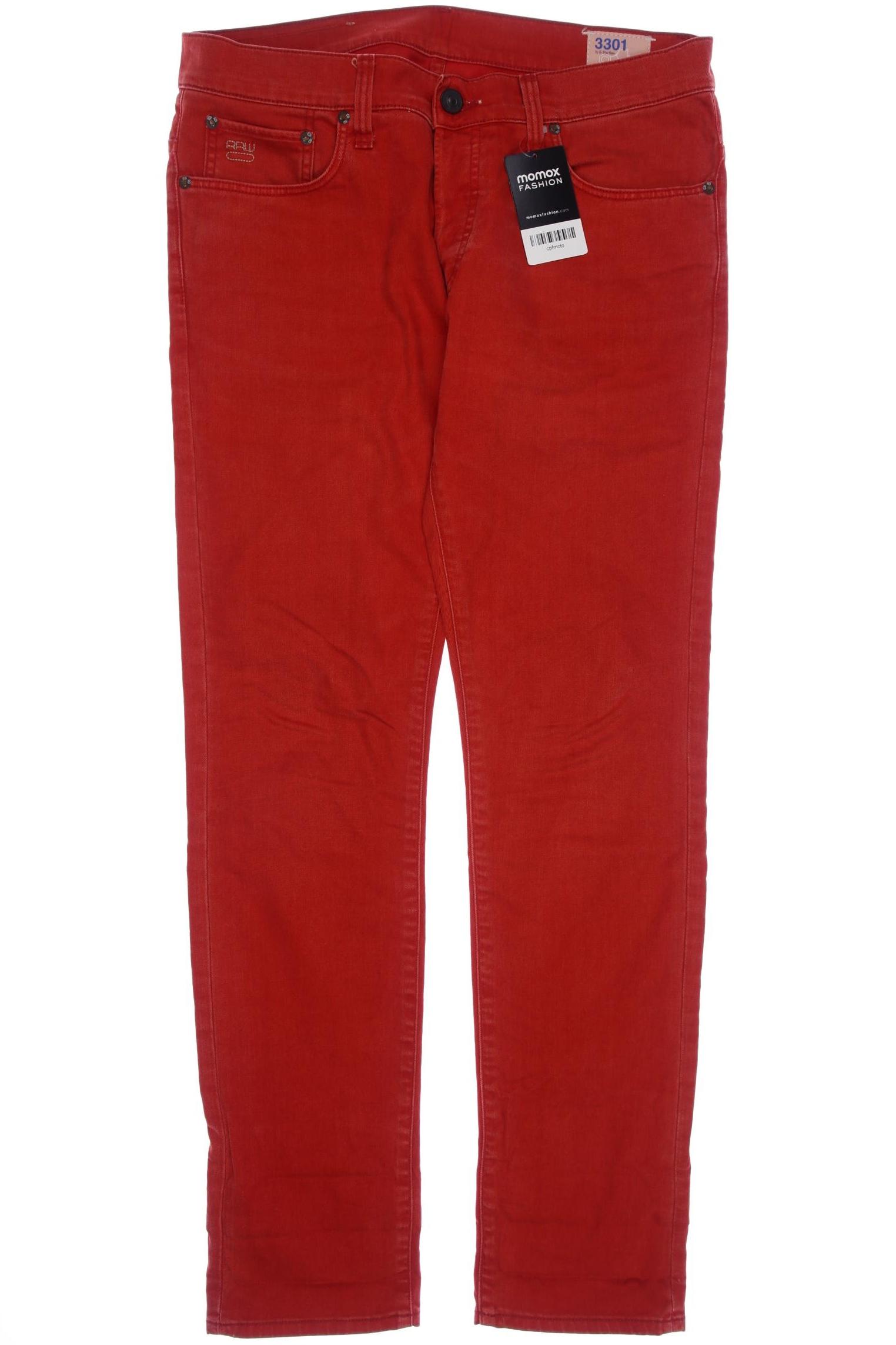 Thumbnail - G Star RAW Herren Jeans, rot, Gr. 33