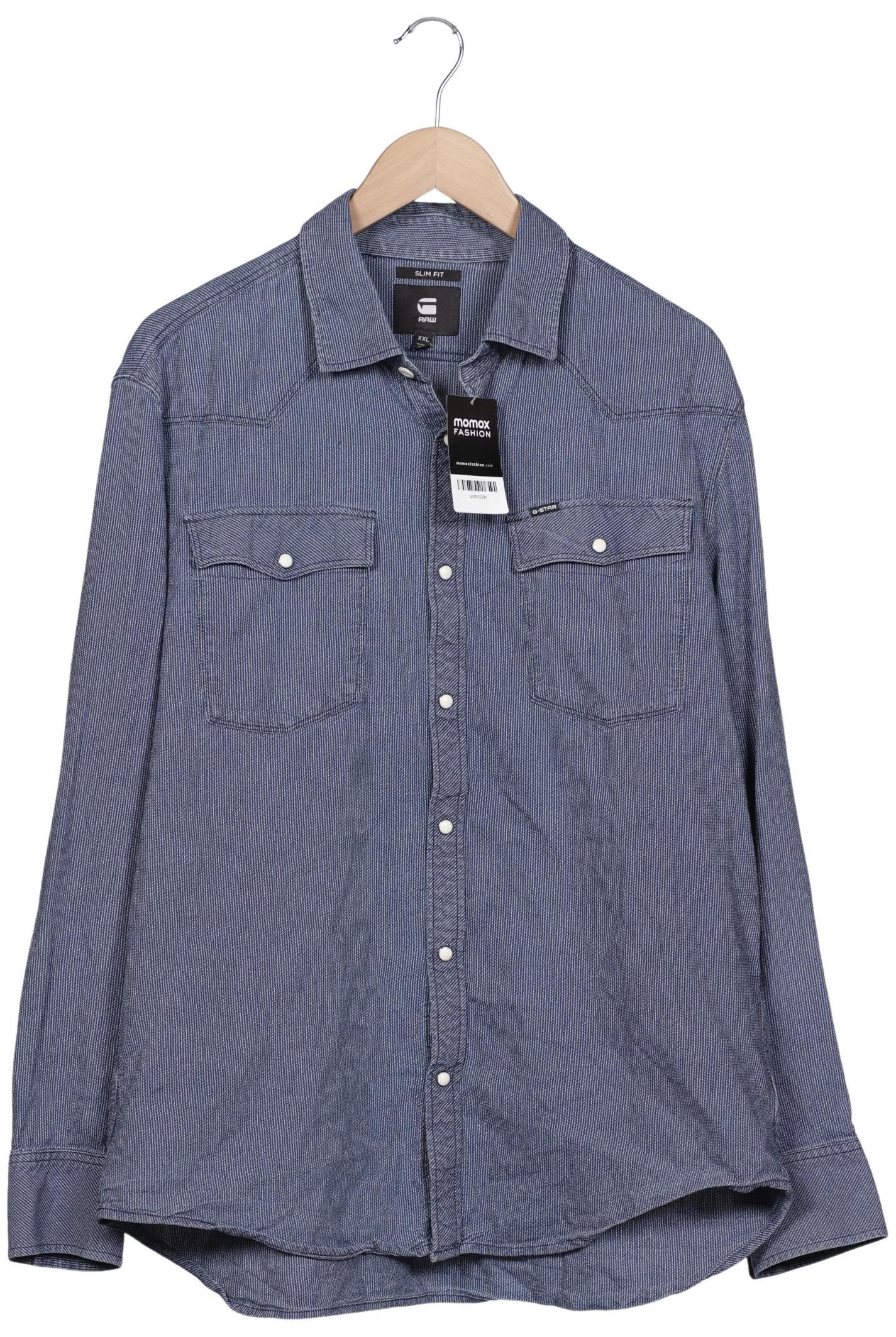 

G Star RAW Herren Hemd, blau, Gr. 56