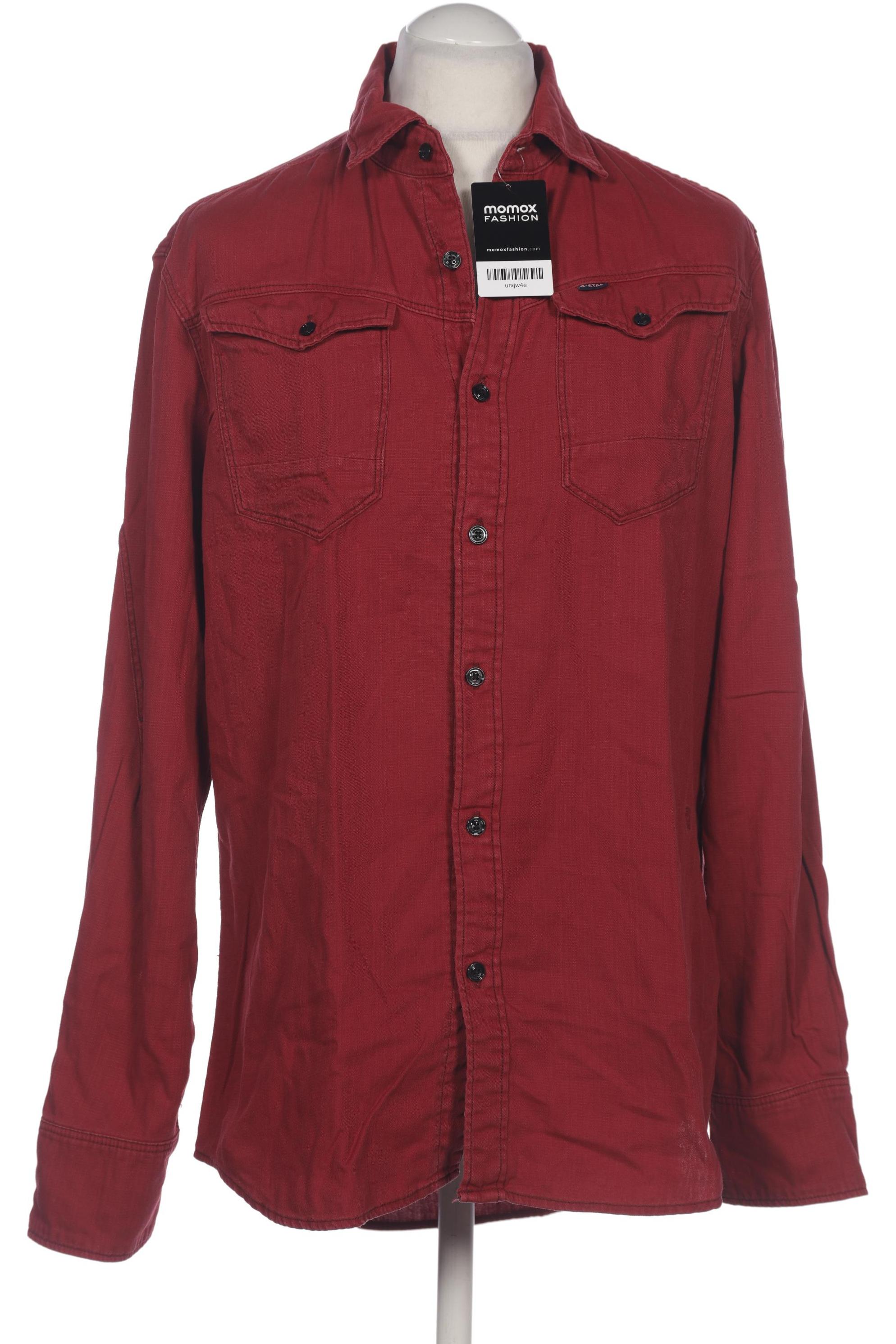 

G-Star RAW Herren Hemd, rot, Gr. 52