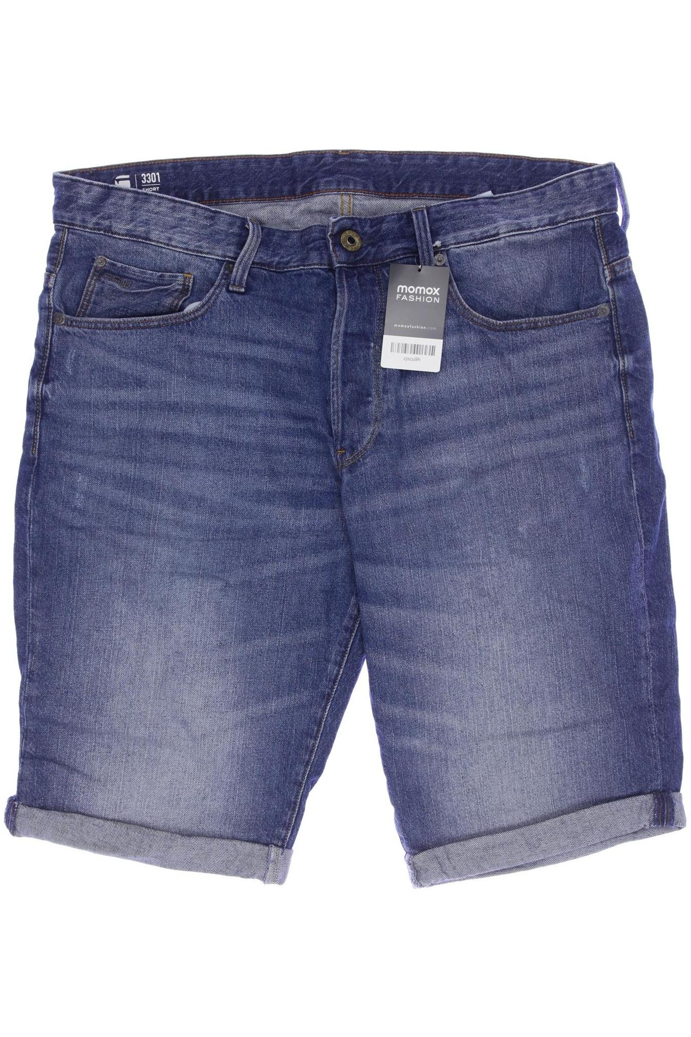 

G Star RAW Herren Shorts, blau, Gr. 36