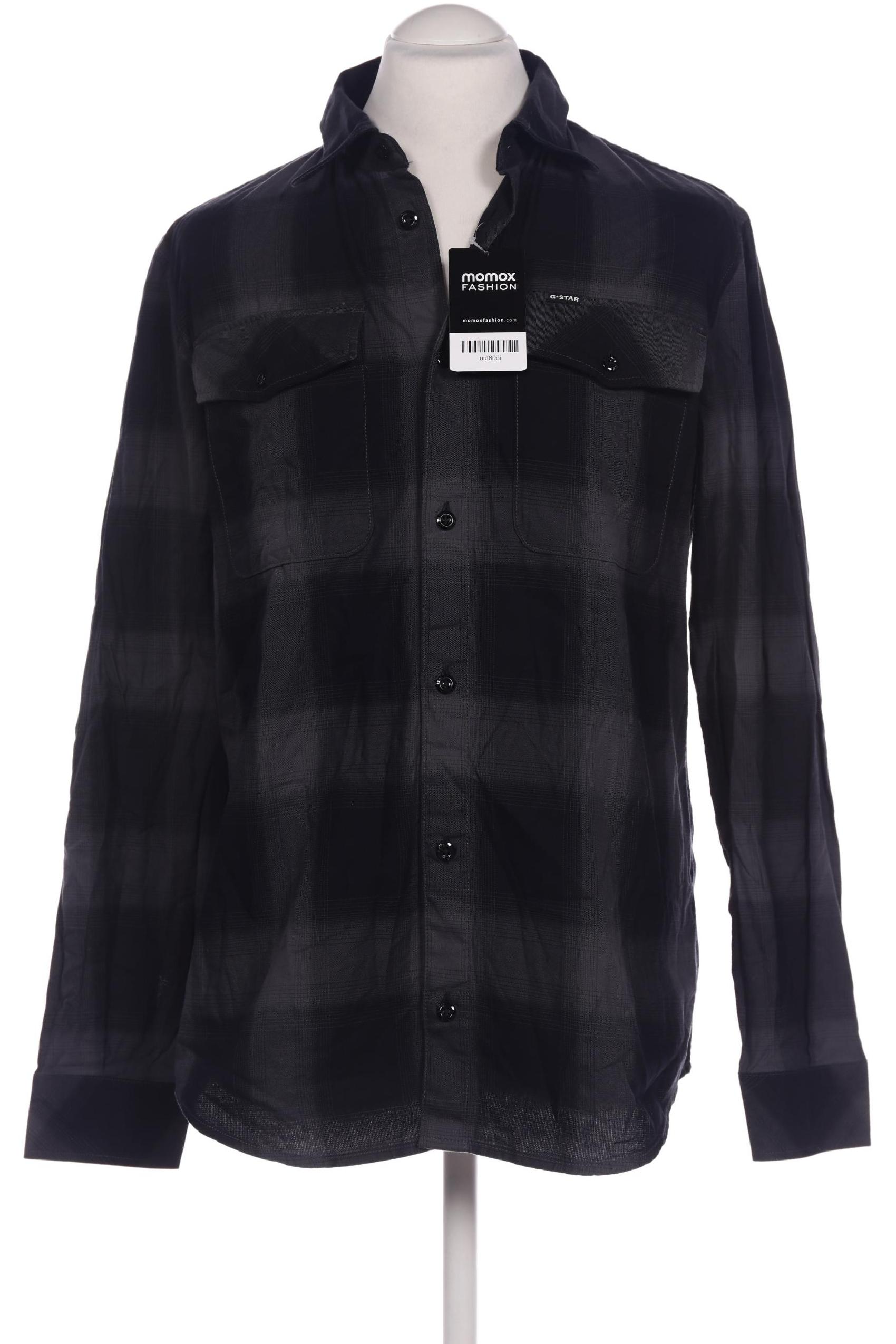 

G Star RAW Herren Hemd, schwarz, Gr. 52