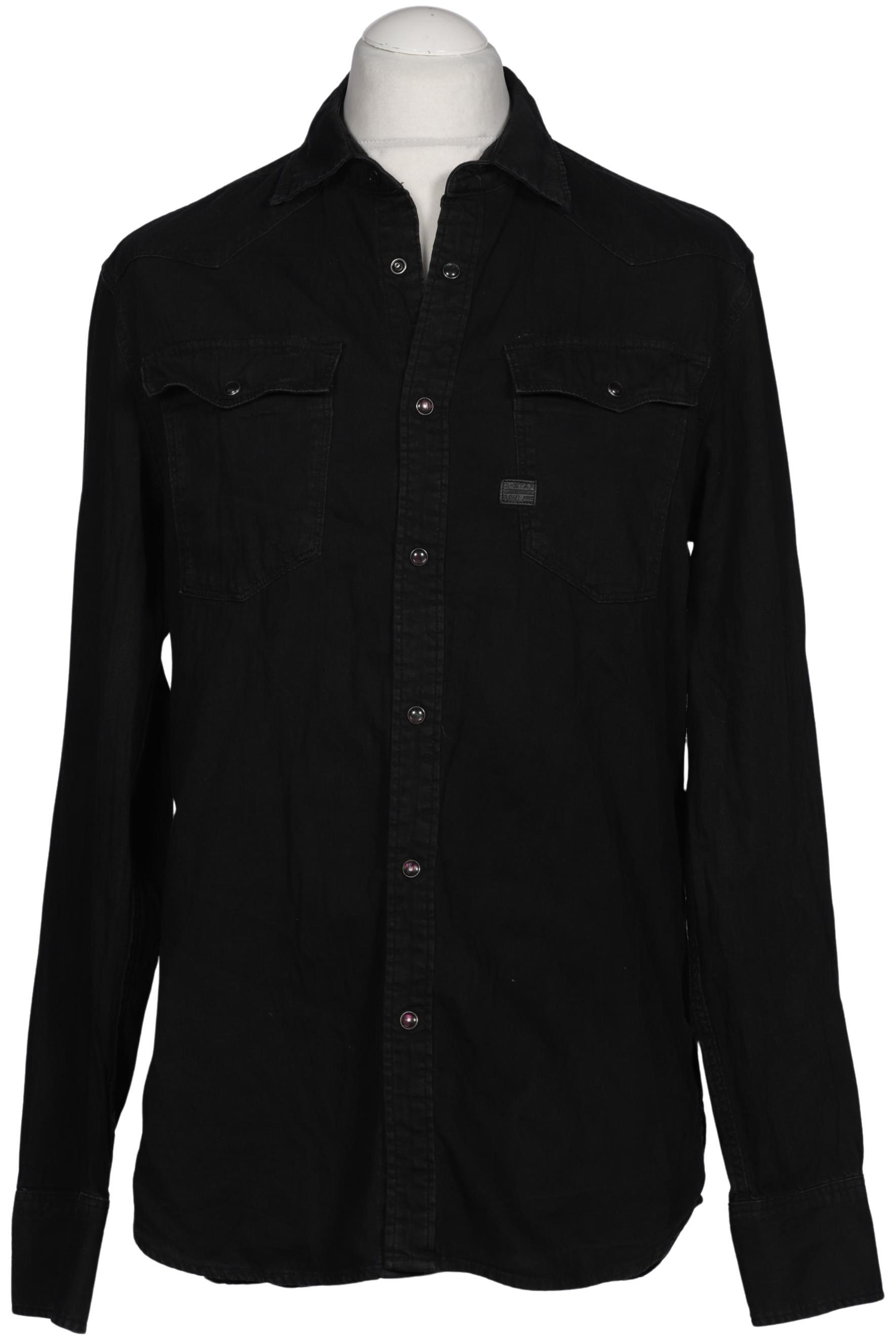 

G Star RAW Herren Hemd, schwarz, Gr. 52