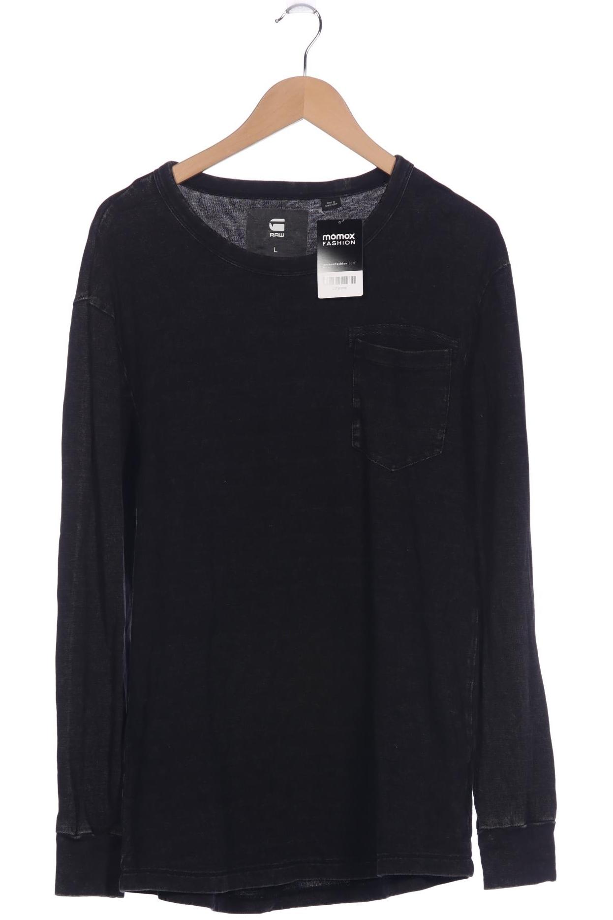 

G Star RAW Herren Langarmshirt, schwarz, Gr. 52