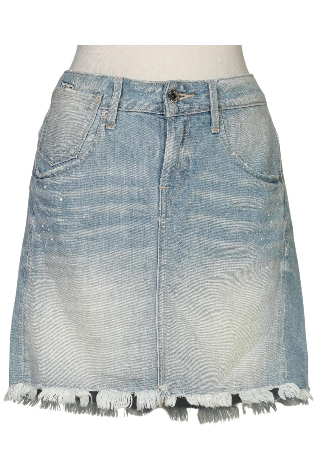 

G Star RAW Damen Rock, hellblau, Gr. 28