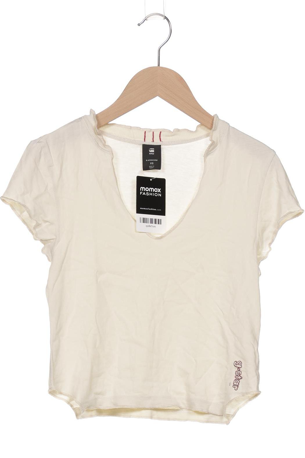 

G Star RAW Damen T-Shirt, cremeweiß, Gr. 34
