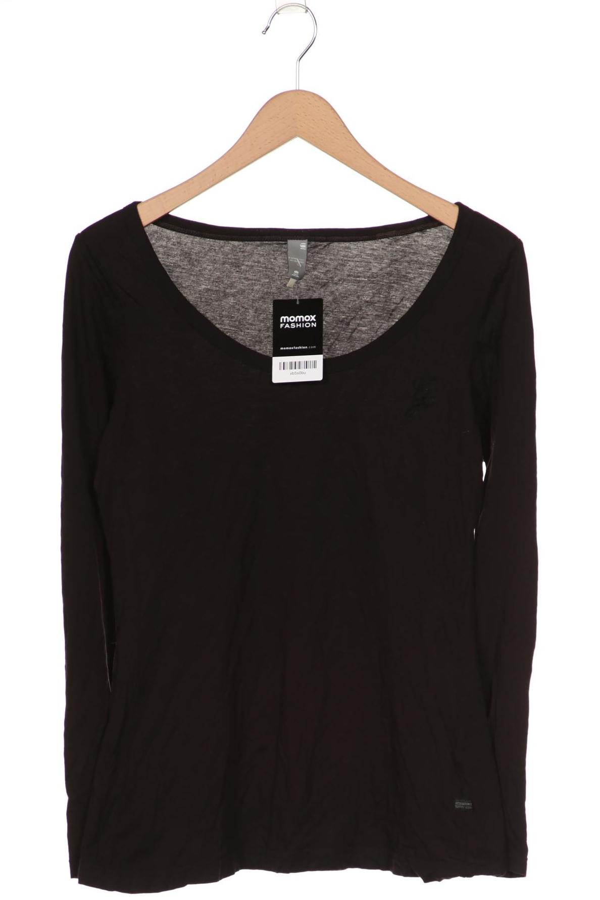 

G STAR RAW Damen Langarmshirt, schwarz