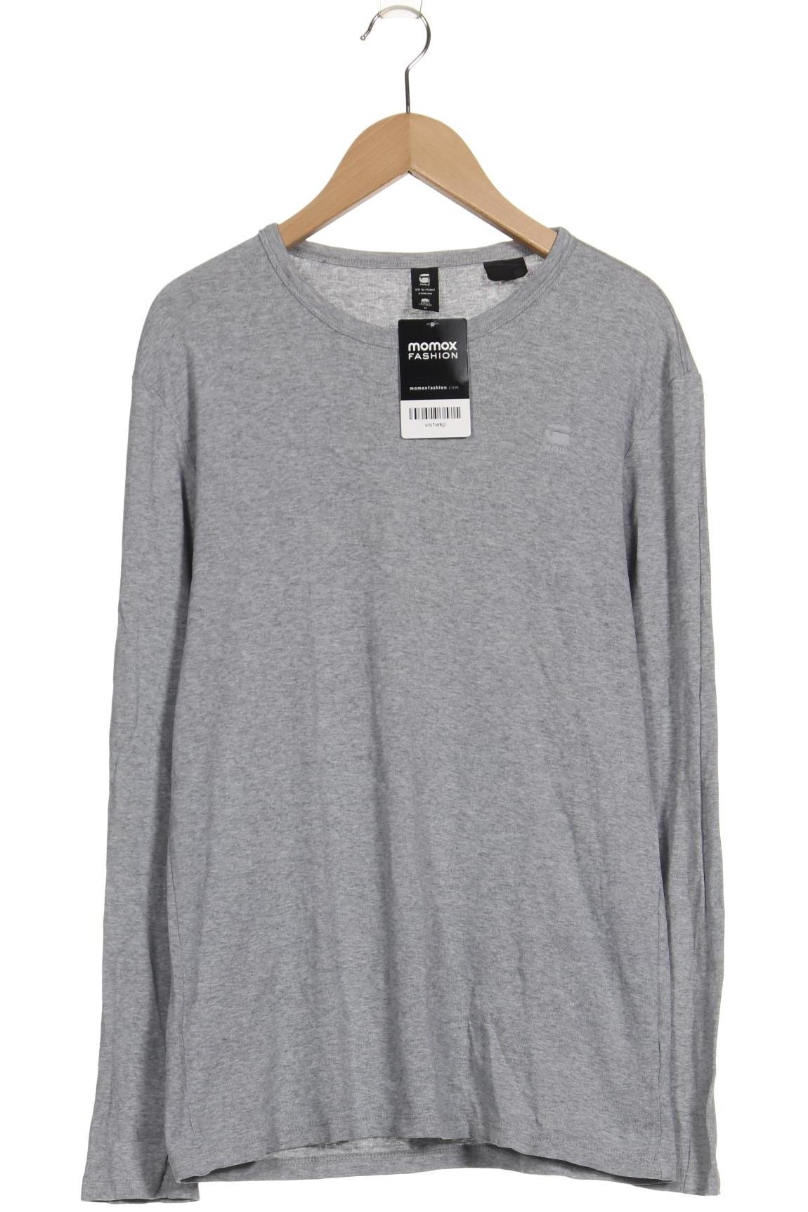 

G Star RAW Herren Langarmshirt, grau, Gr. 48