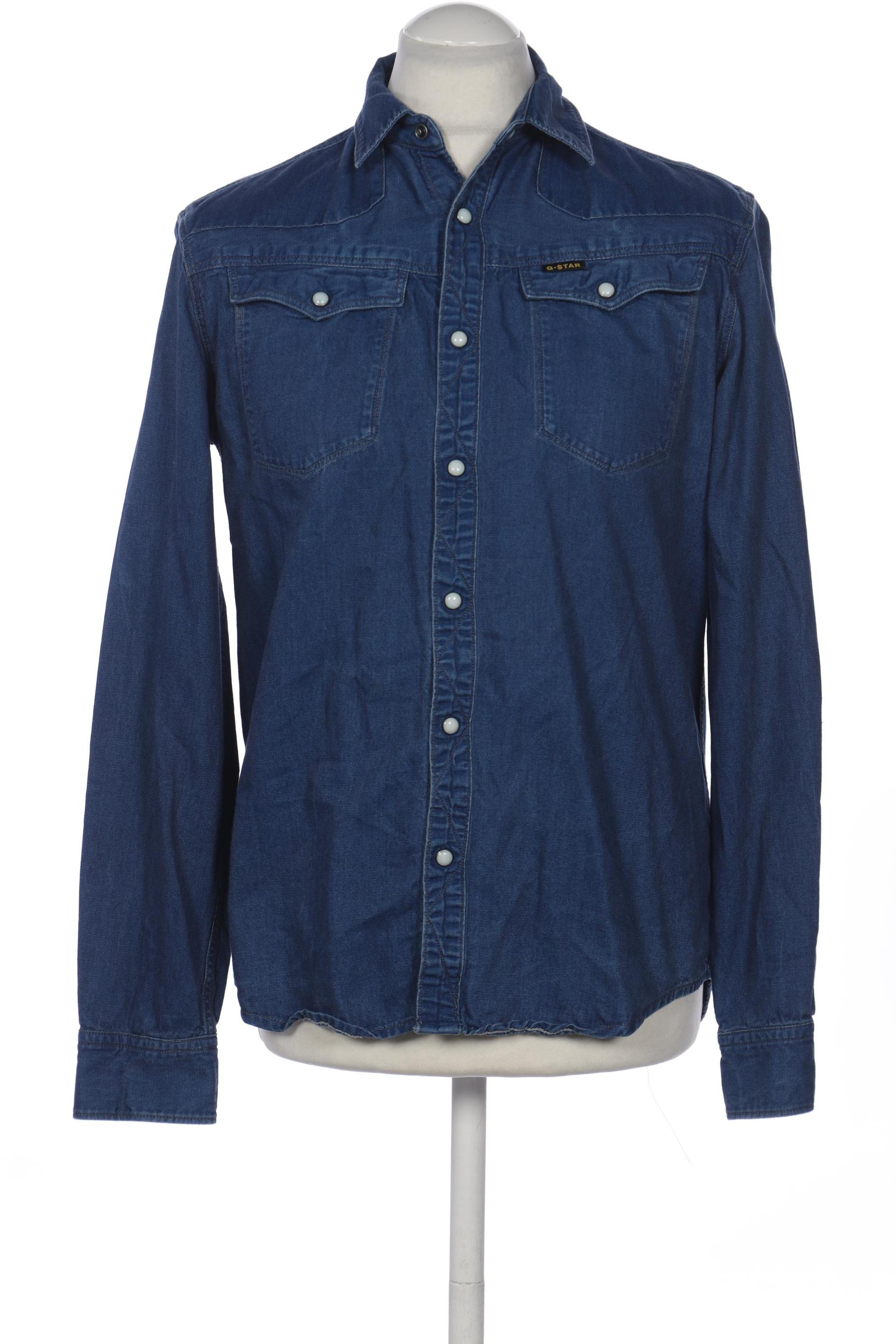 

G STAR RAW Herren Hemd, blau