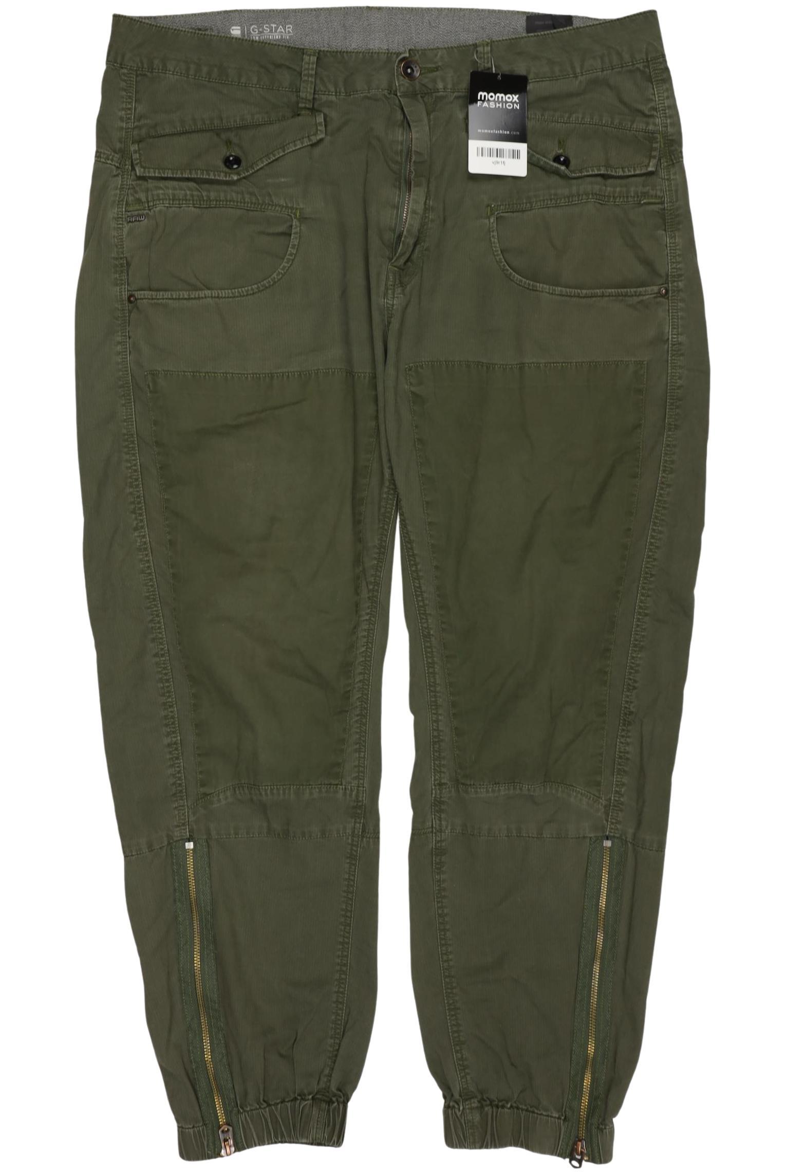 

G Star RAW Damen Stoffhose, grün, Gr. 32