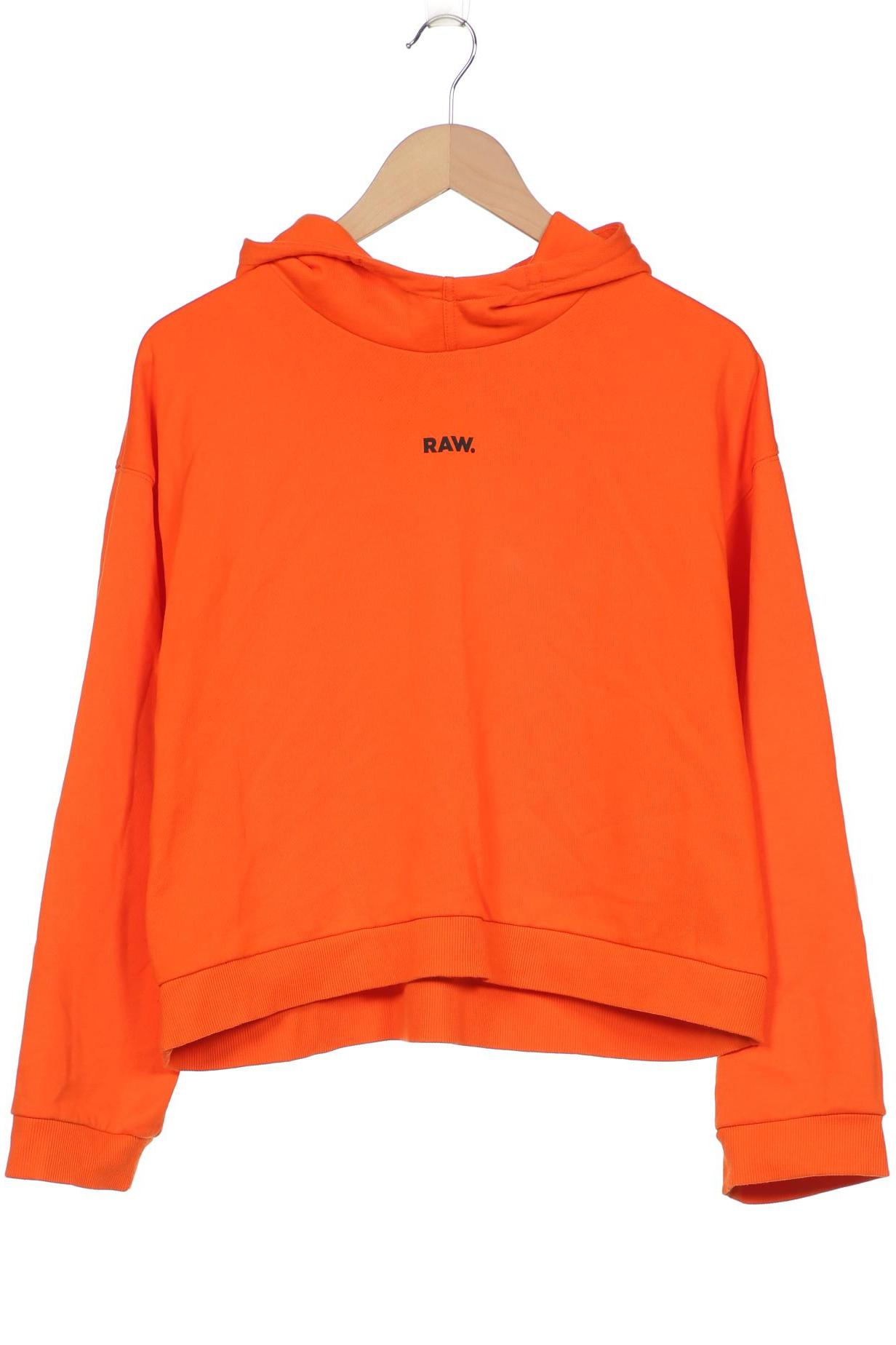 

G STAR RAW Damen Kapuzenpullover, orange