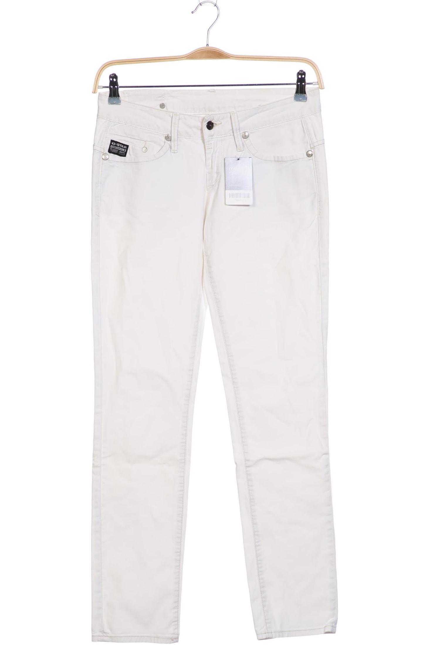 

G STAR RAW Damen Jeans, weiß