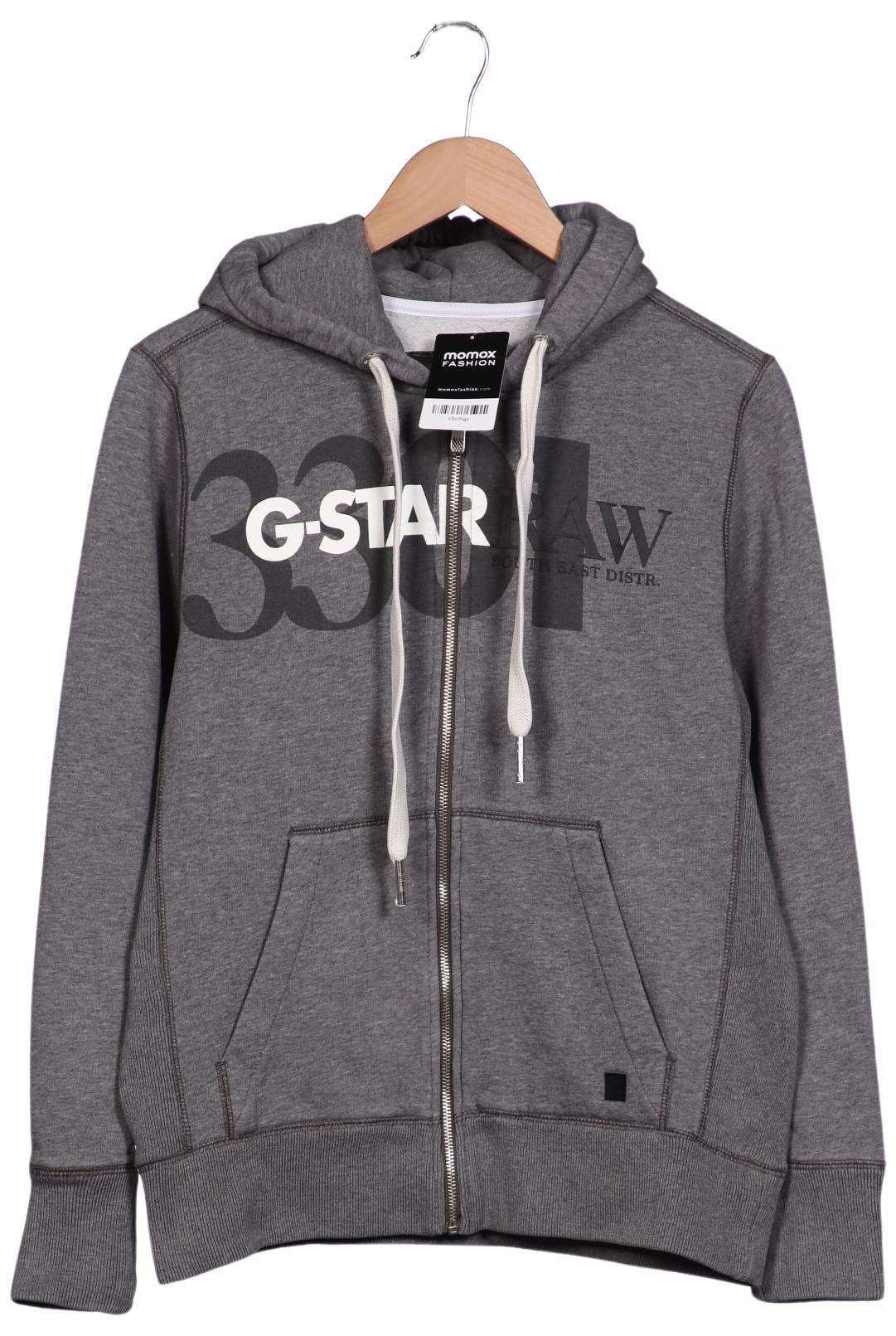 

G Star RAW Herren Kapuzenpullover, grau, Gr. 48