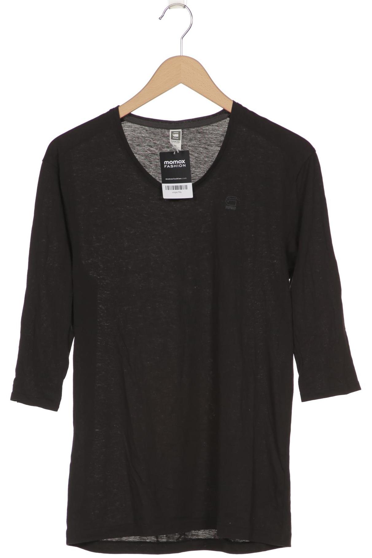 

G STAR RAW Herren Langarmshirt, schwarz