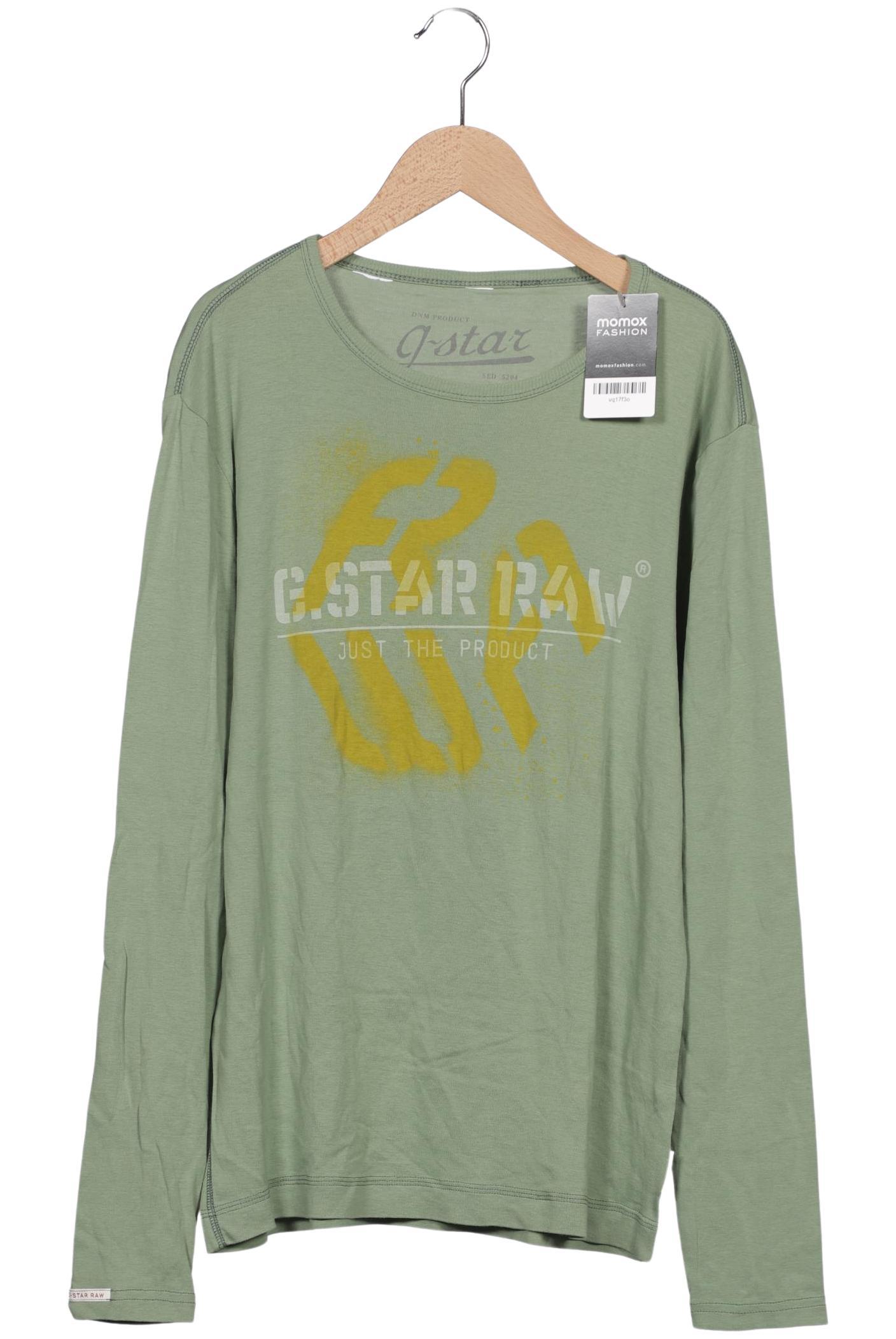 

G Star RAW Herren Langarmshirt, grün, Gr. 48