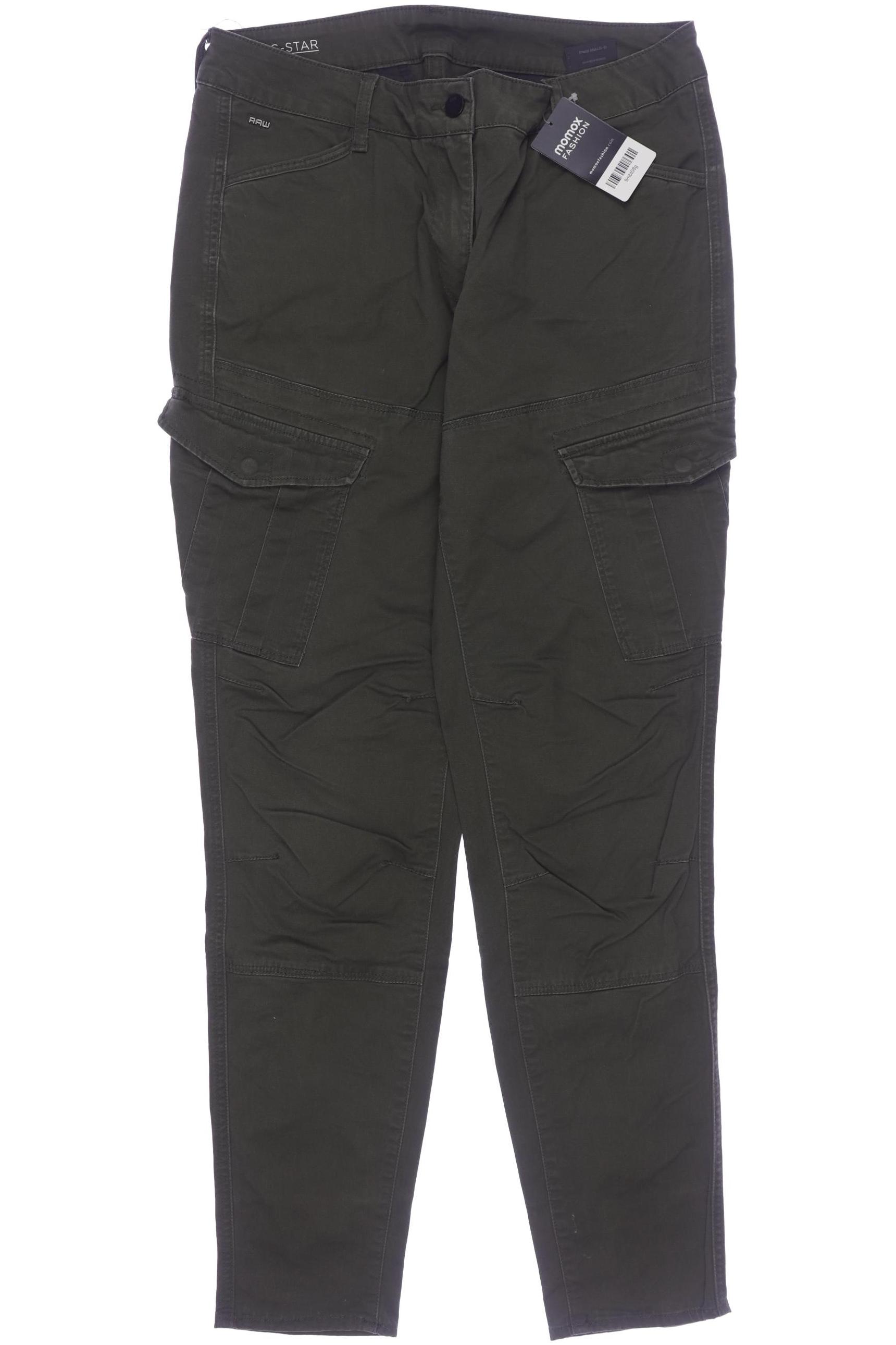 

G Star RAW Damen Stoffhose, grün, Gr. 28
