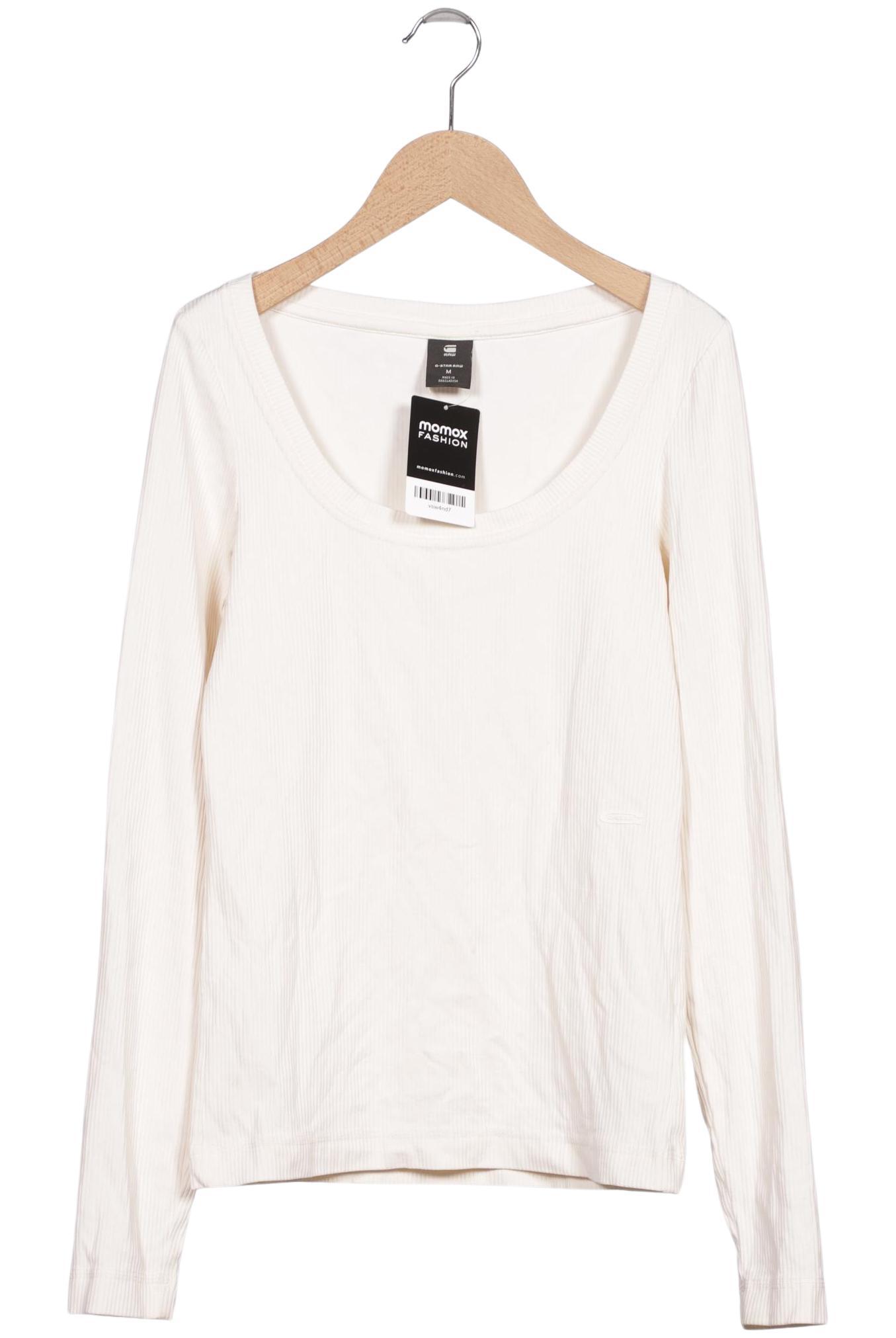 

G Star RAW Damen Langarmshirt, cremeweiß, Gr. 38