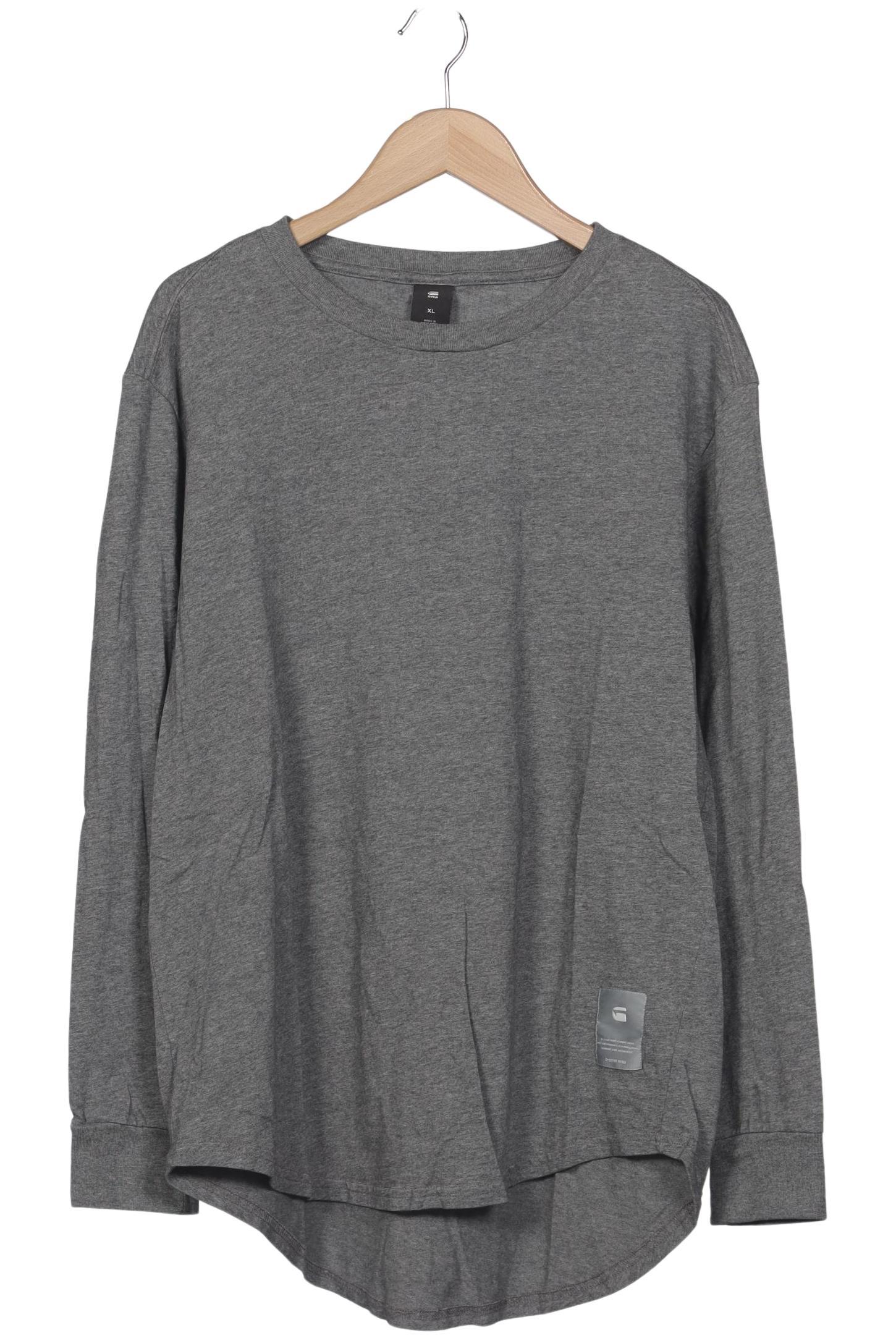 

G Star RAW Herren Langarmshirt, grau, Gr. 54