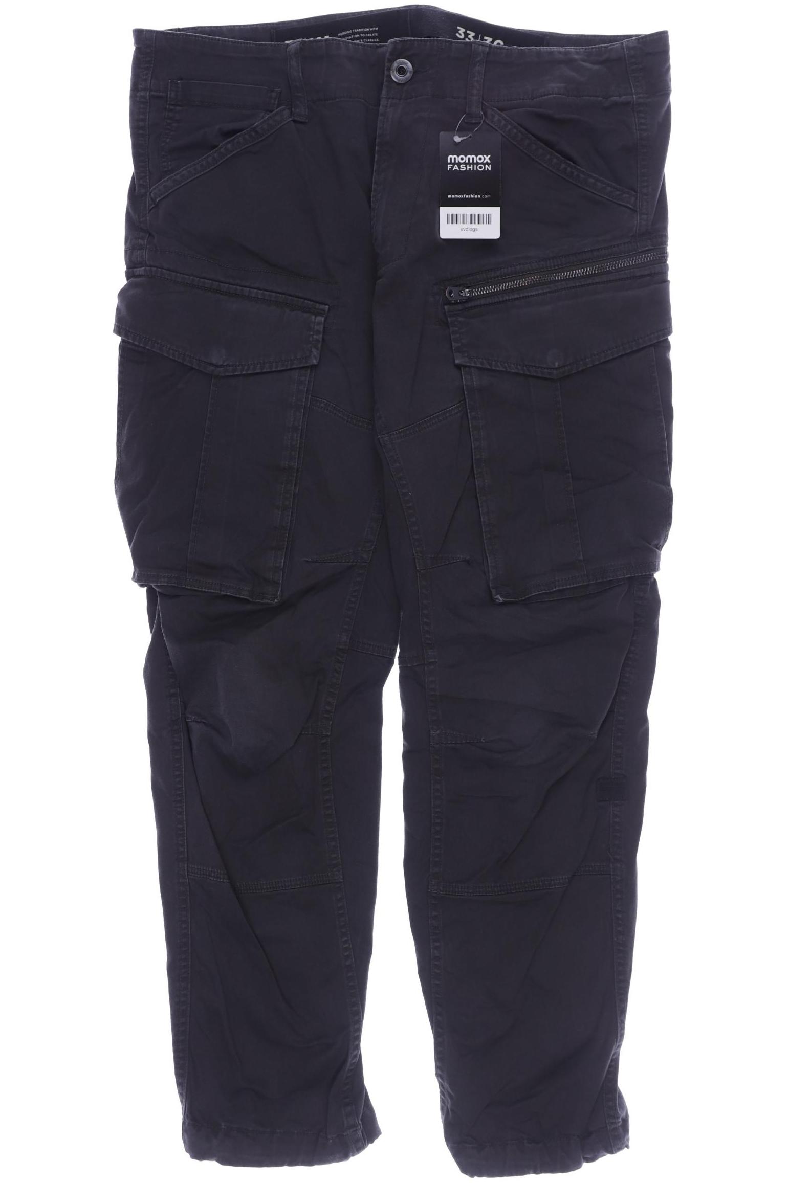 

G STAR RAW Herren Stoffhose, schwarz