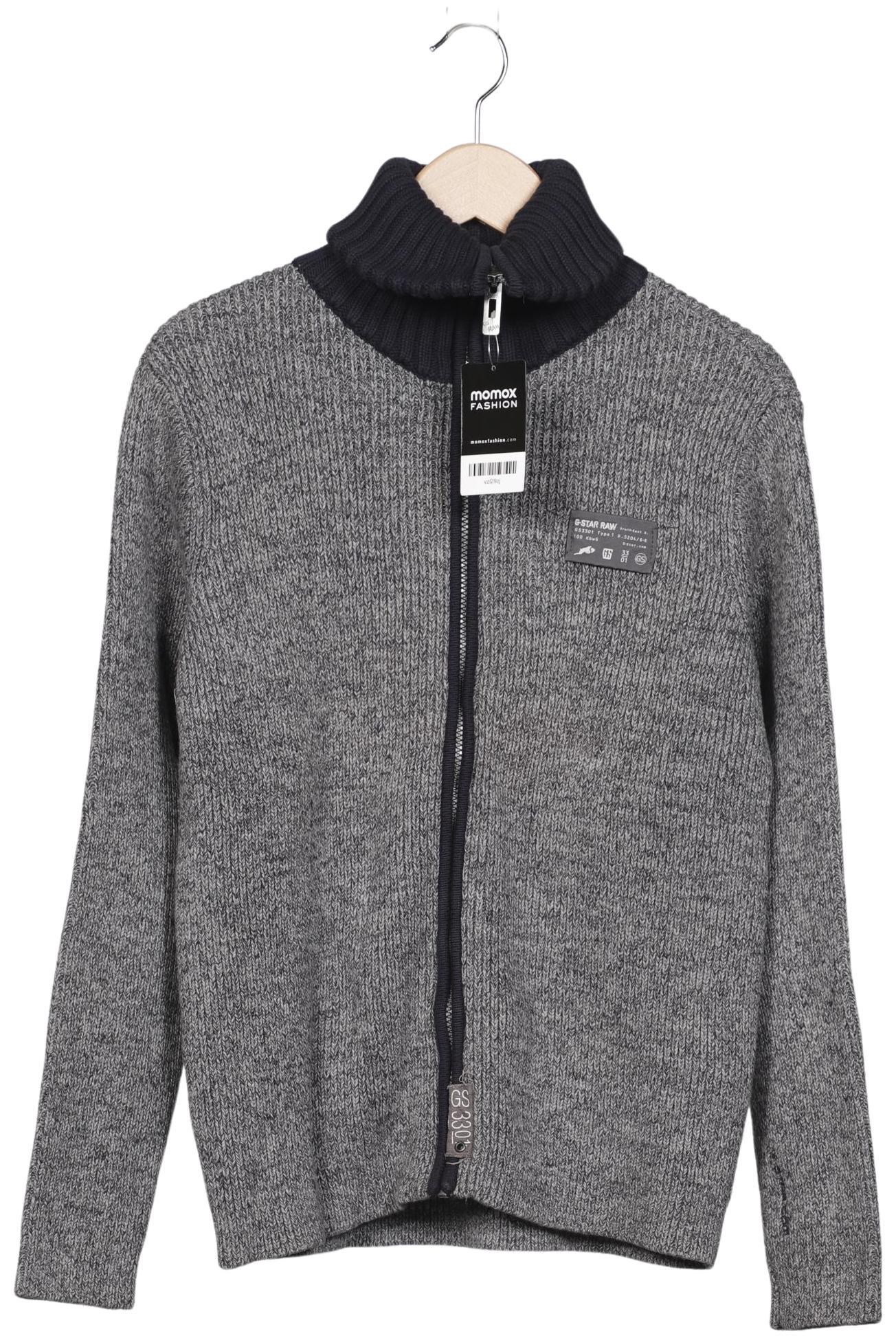 

G Star RAW Herren Strickjacke, grau, Gr. 48