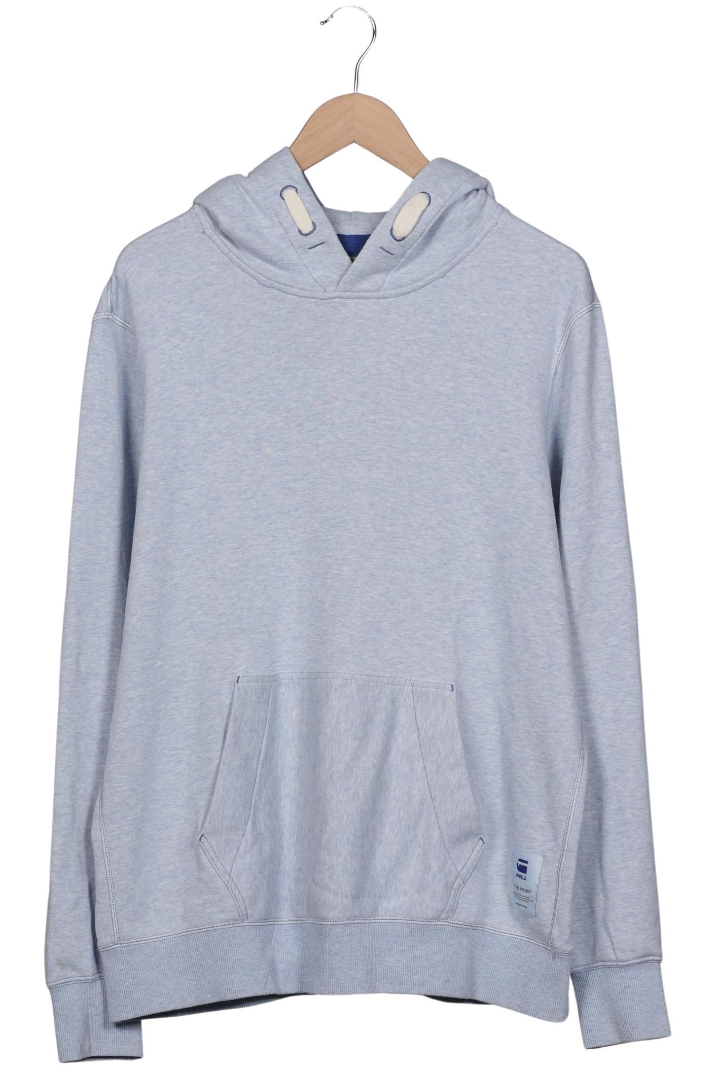 

G Star RAW Herren Kapuzenpullover, hellblau, Gr. 54
