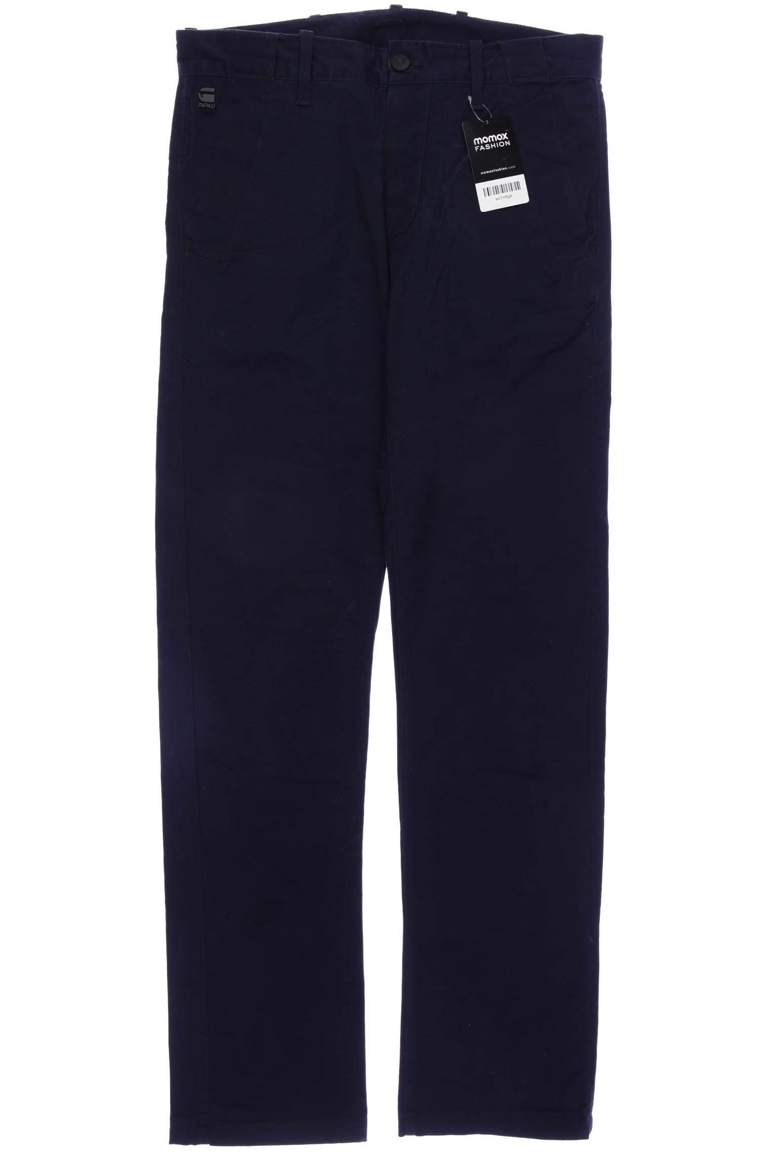 

G STAR RAW Herren Stoffhose, marineblau