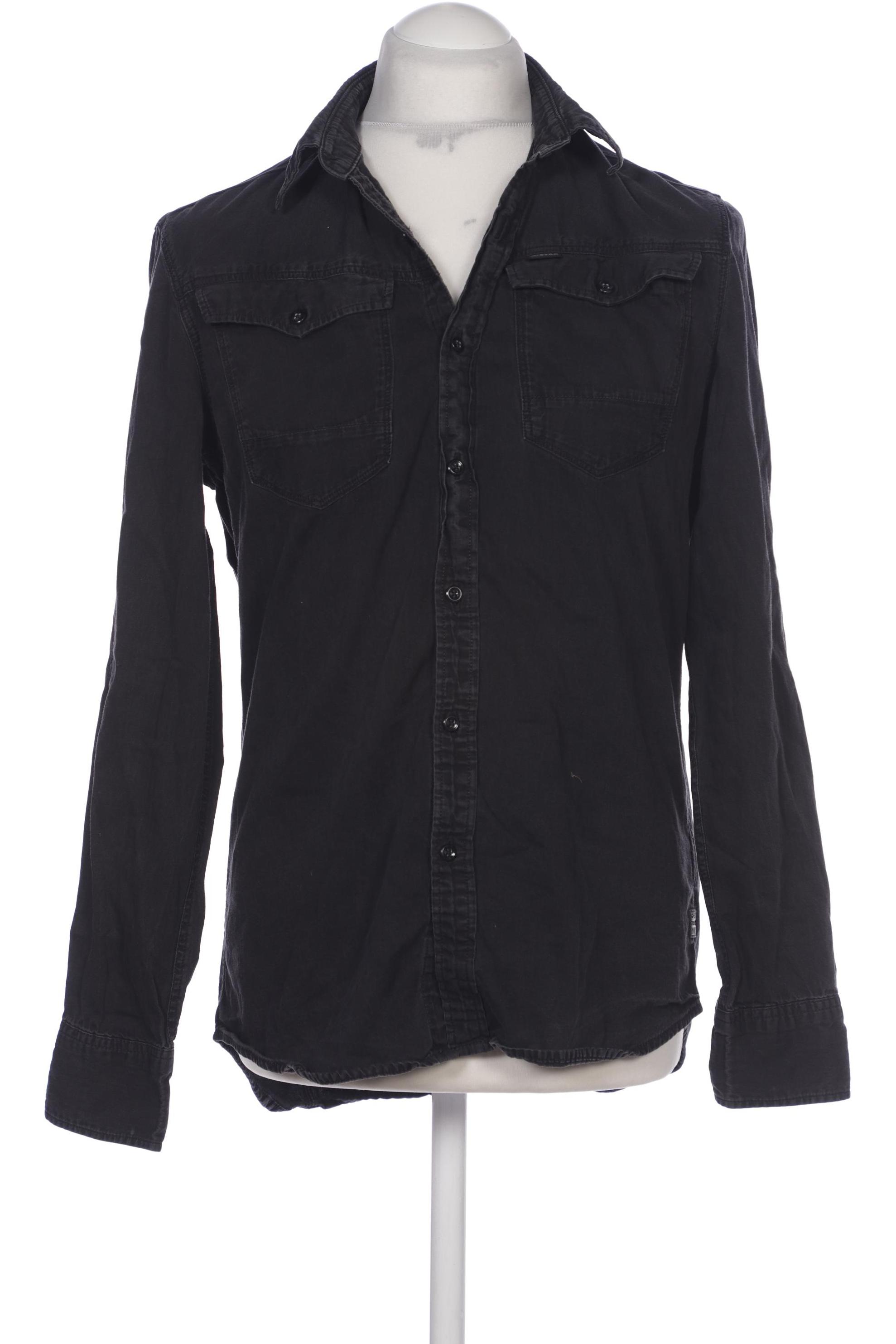 

G Star RAW Herren Hemd, schwarz, Gr. 48